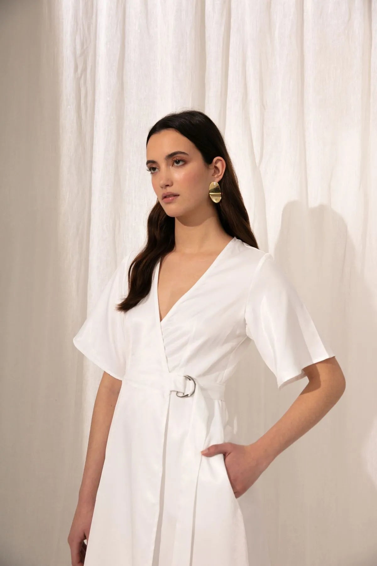 VESTIDO ALEXANDRA OFF WHITE