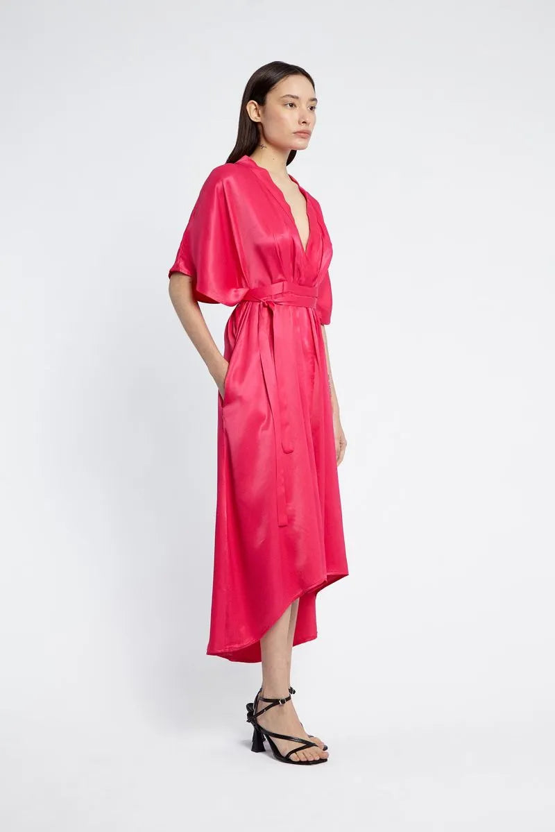 VESTIDO CIRILLO FUCSIA