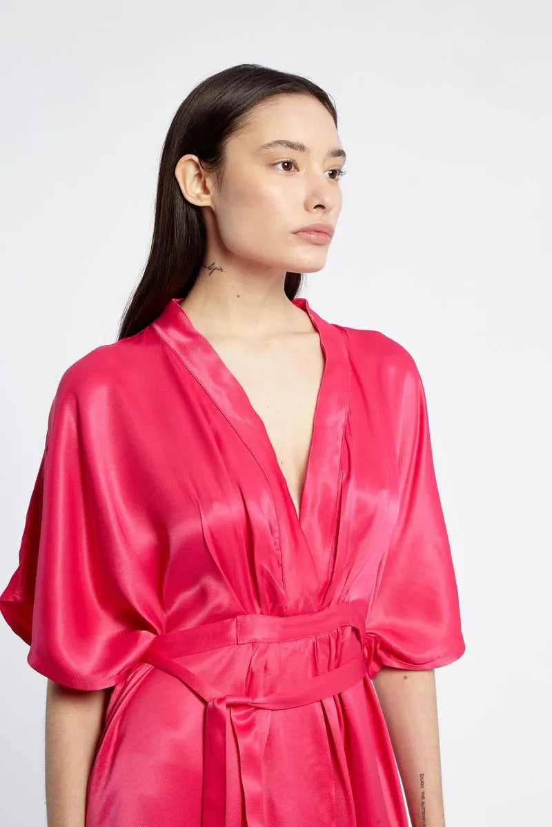 VESTIDO CIRILLO FUCSIA