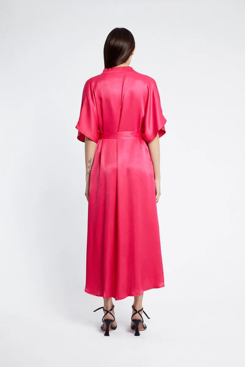 VESTIDO CIRILLO FUCSIA