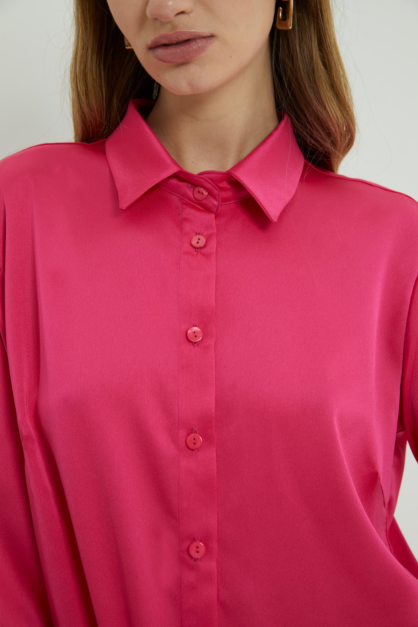 CAMISA DA VINCI FUCSIA