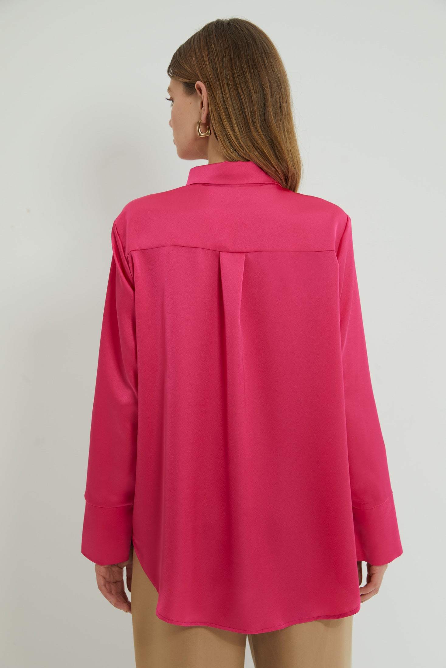 CAMISA DA VINCI FUCSIA