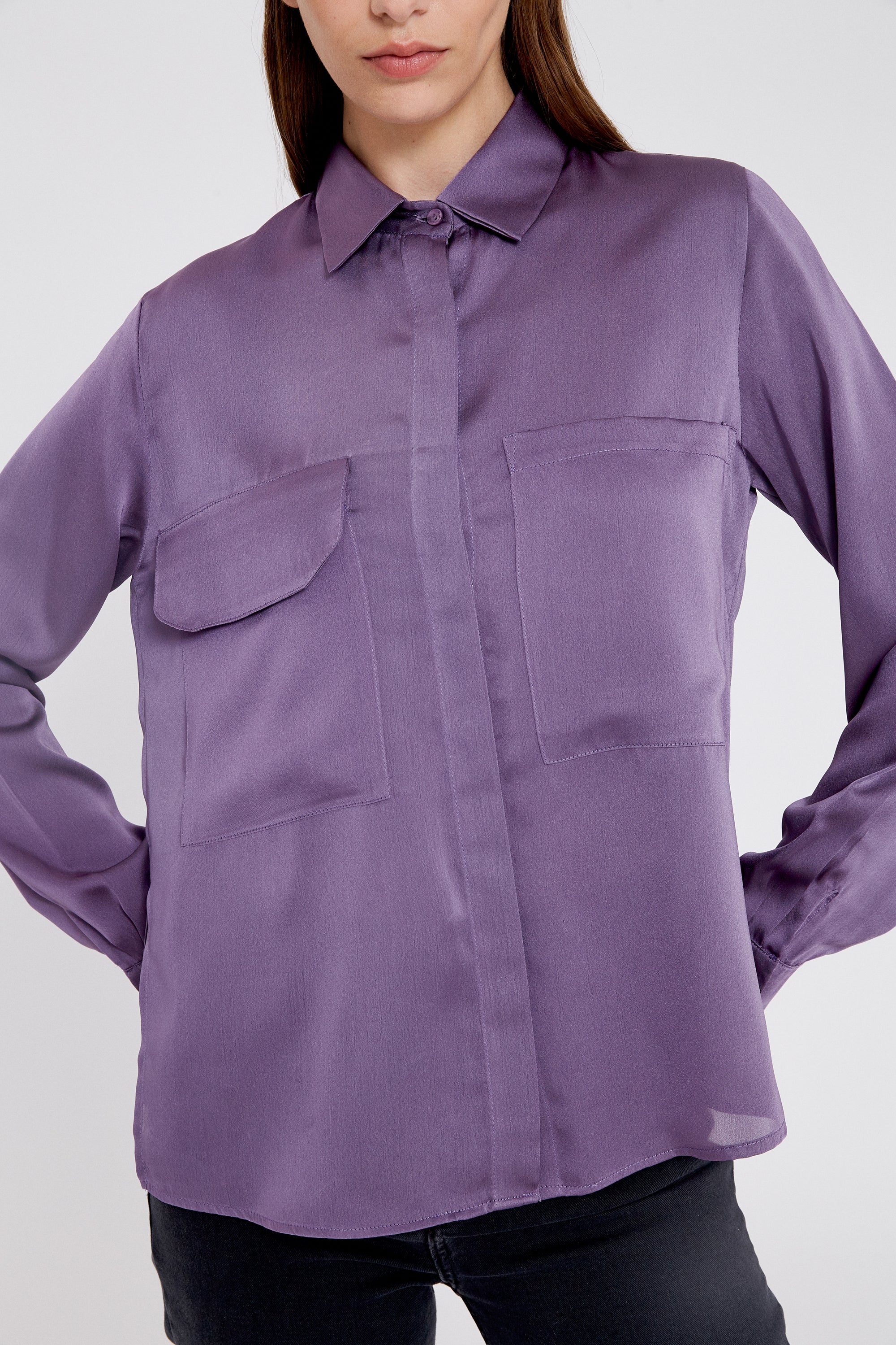 CAMISA RUSSEL VIOLETA