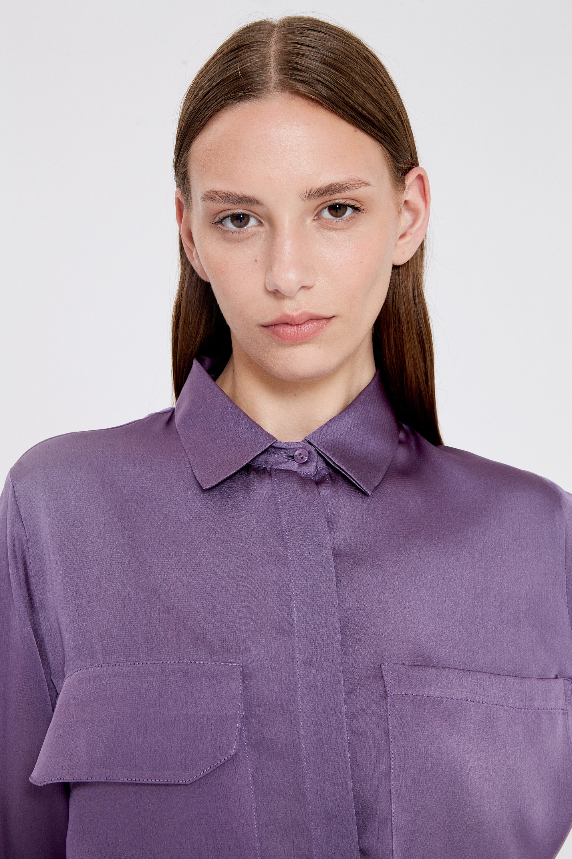 CAMISA RUSSEL VIOLETA