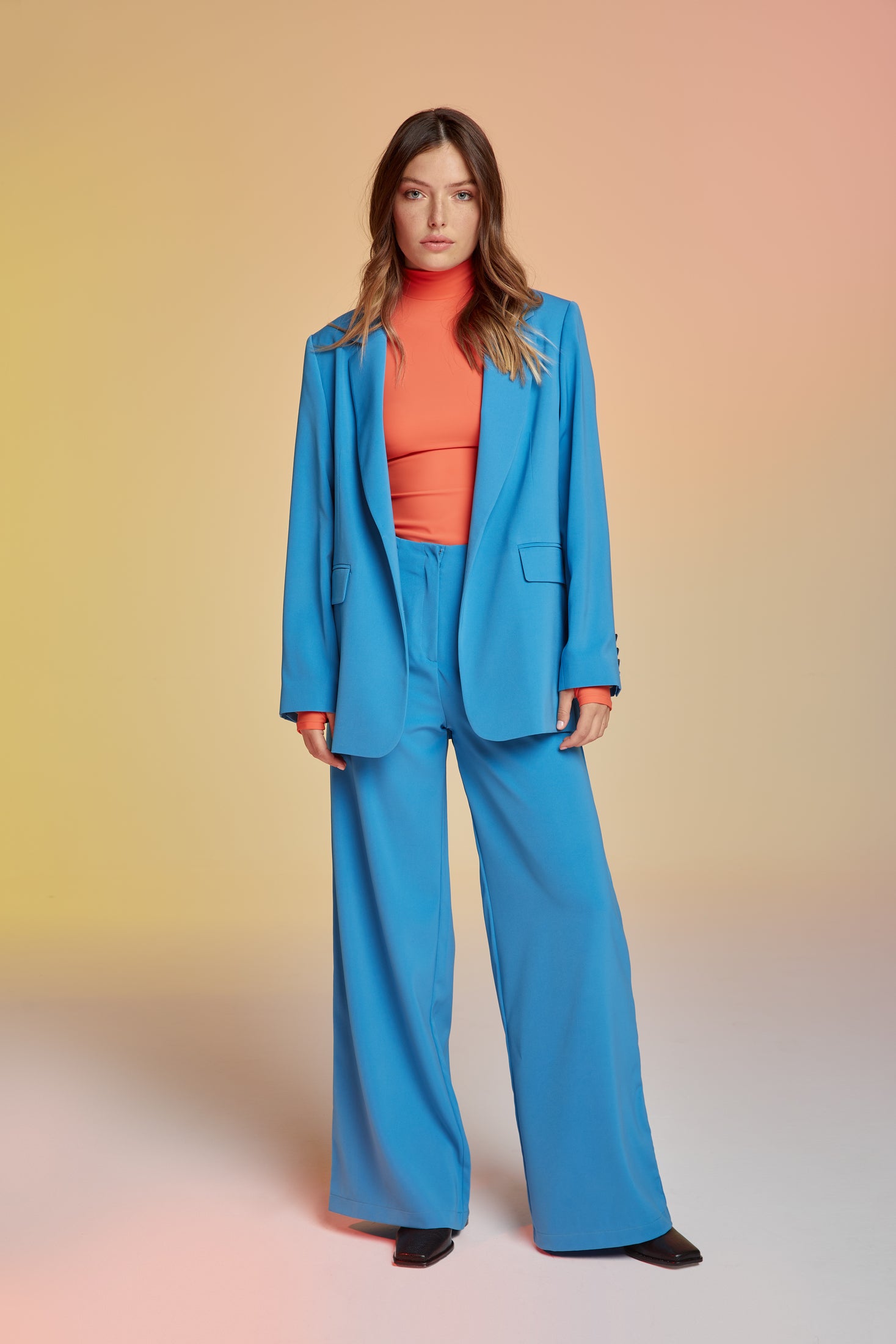 BLAZER ESTELLA TURQUESA