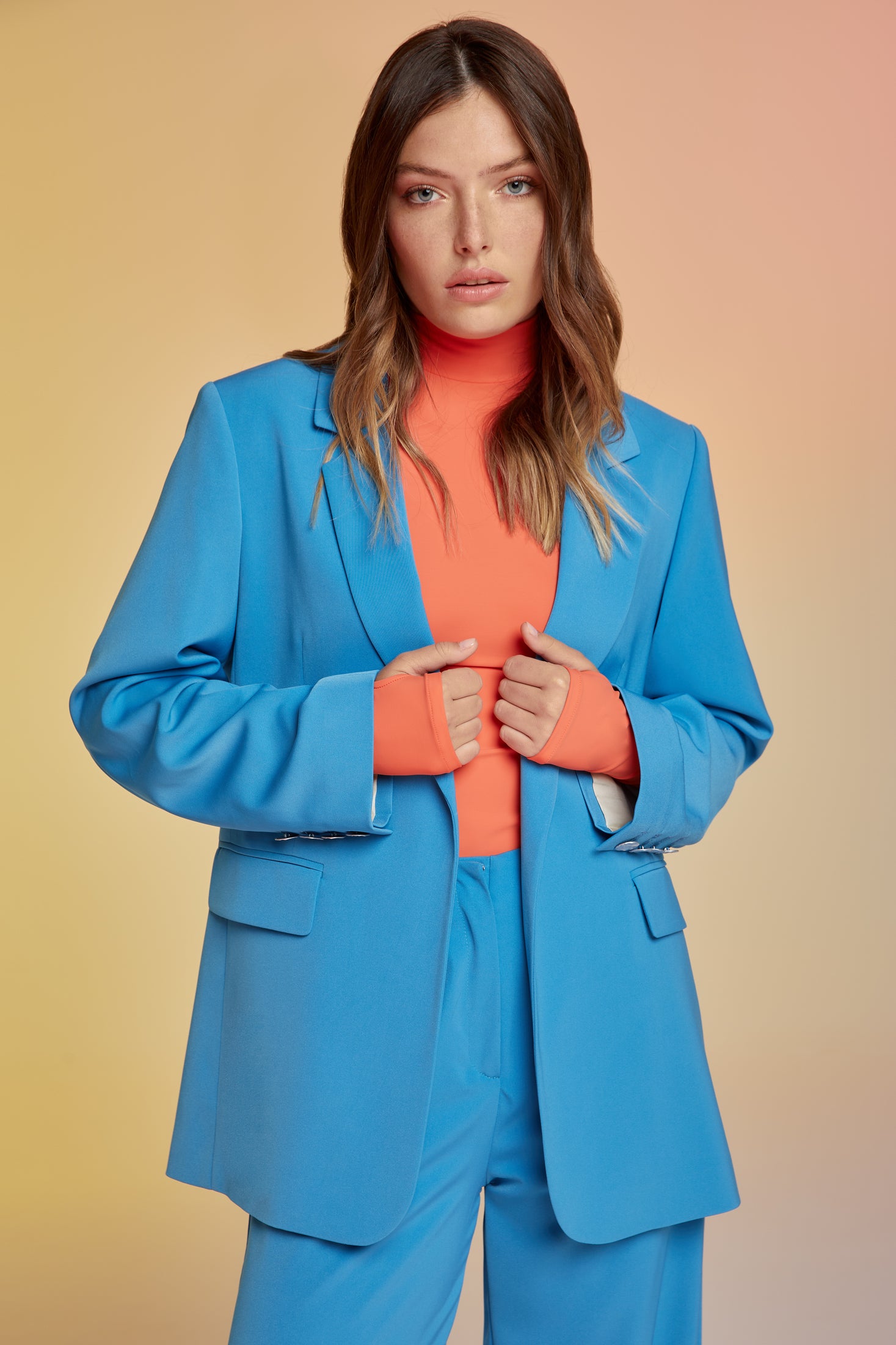 BLAZER ESTELLA TURQUESA