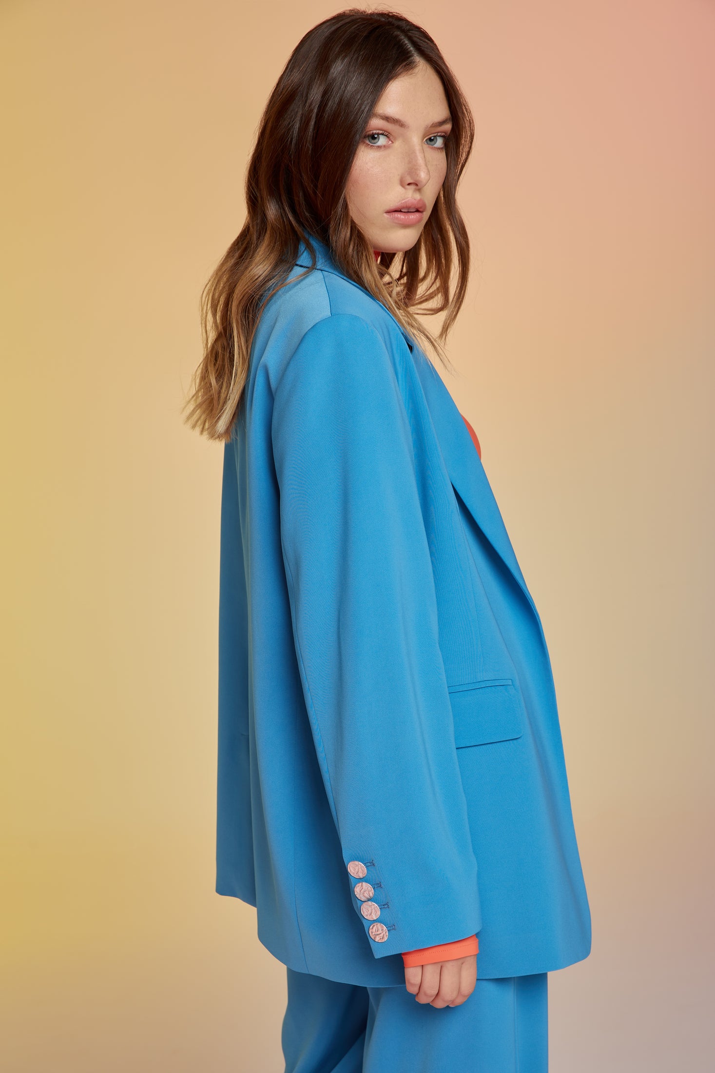 BLAZER ESTELLA TURQUESA