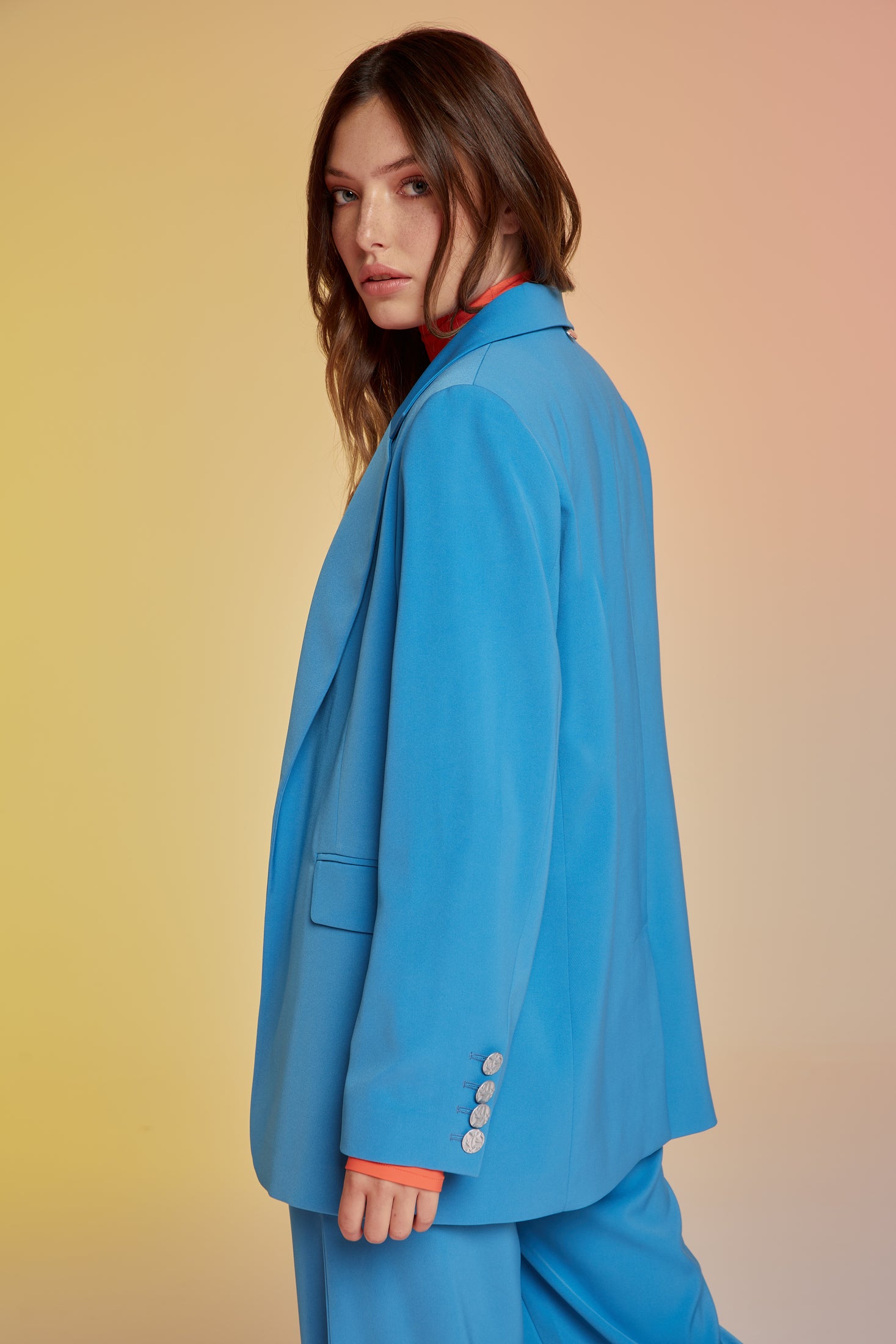 BLAZER ESTELLA TURQUESA