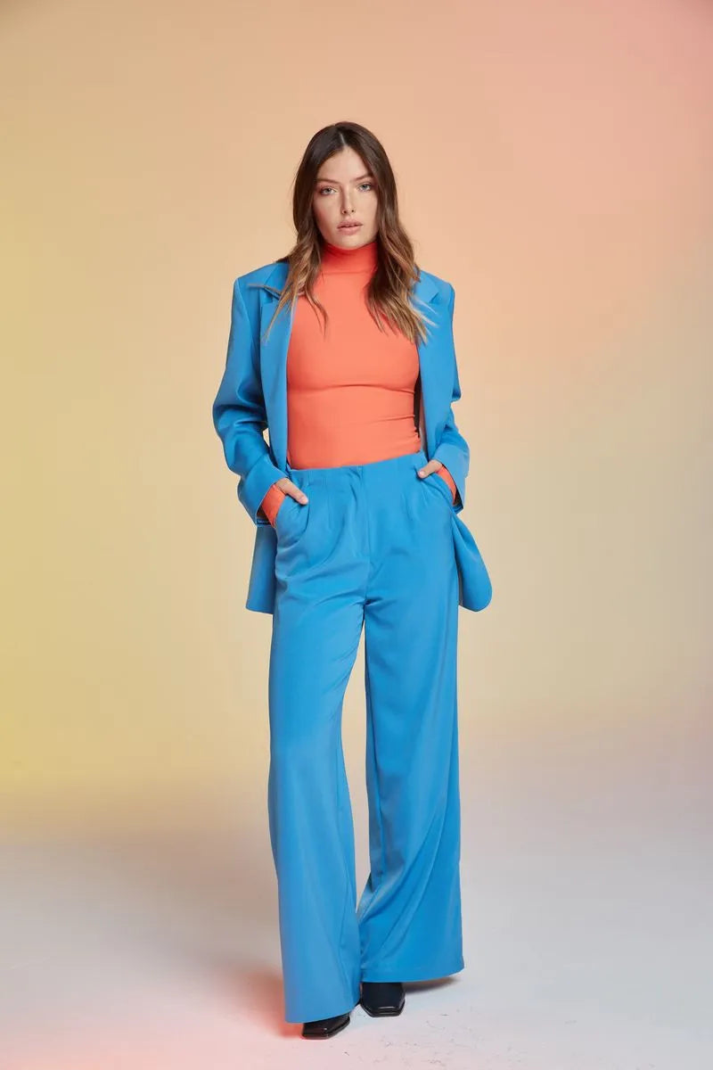 PANTALON ESTELLA TURQUESA