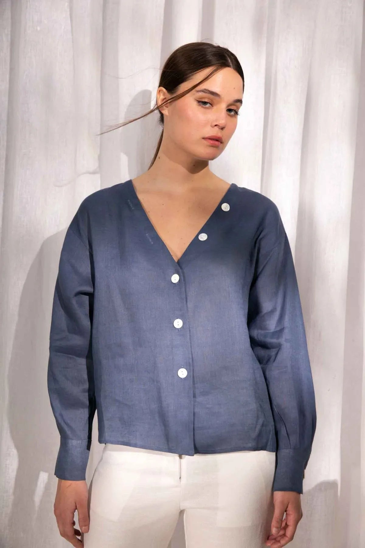 CAMISA CARISSA AZUL