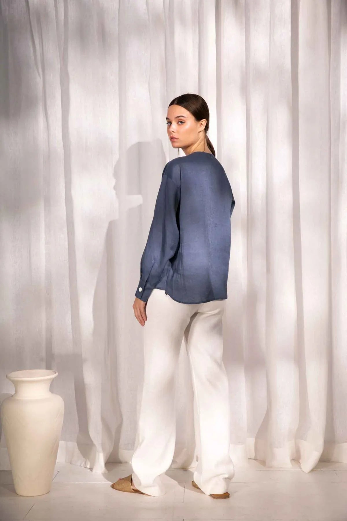 CAMISA CARISSA AZUL