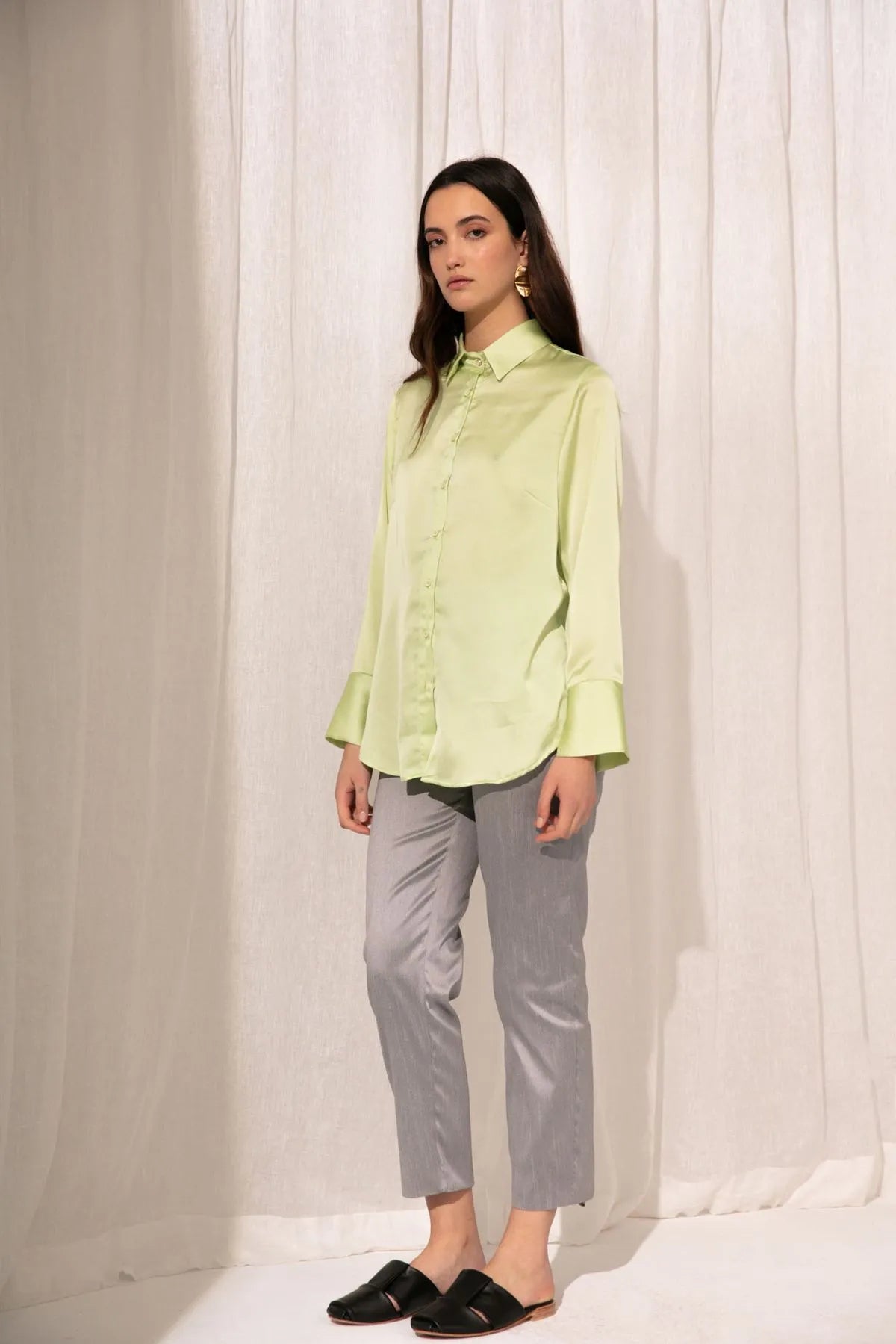 CAMISA CALISTA VERDE