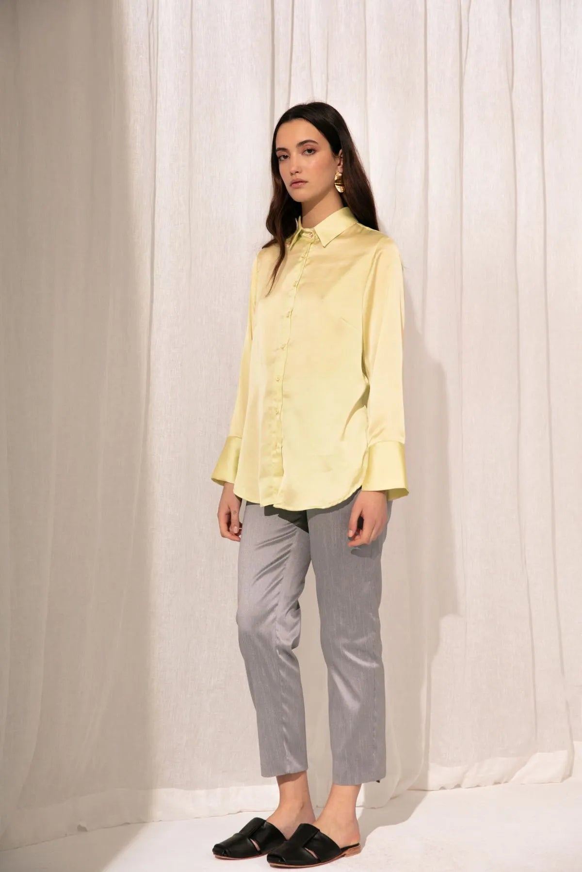 CAMISA CALISTA AMARILLO