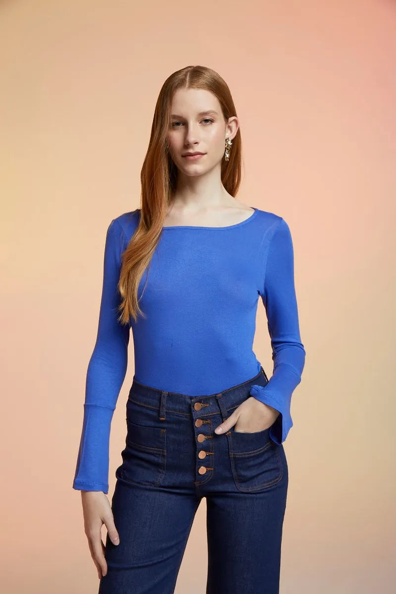 REMERA AMBAR AZUL