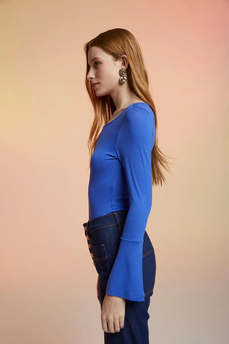 REMERA AMBAR AZUL