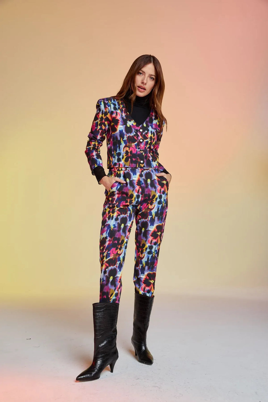 CHAQUETA PENSAMIENTOS PRINT