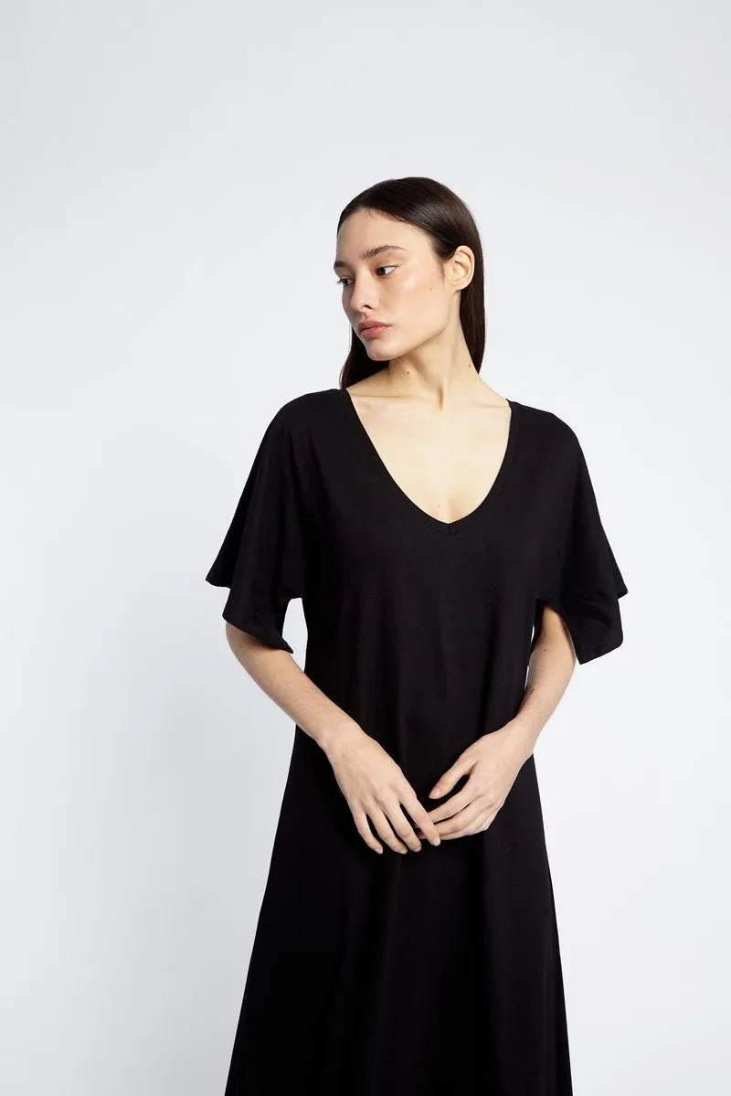 VESTIDO POLDY NEGRO