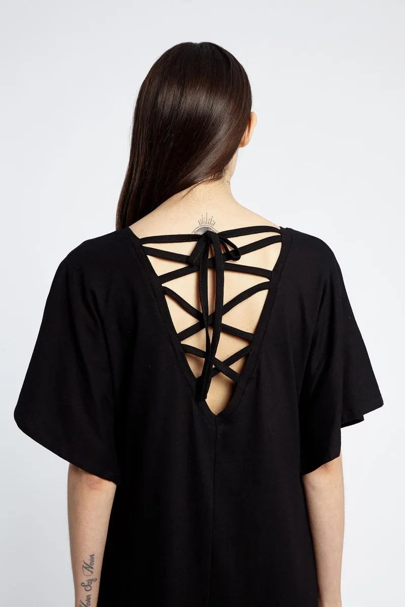 VESTIDO POLDY NEGRO