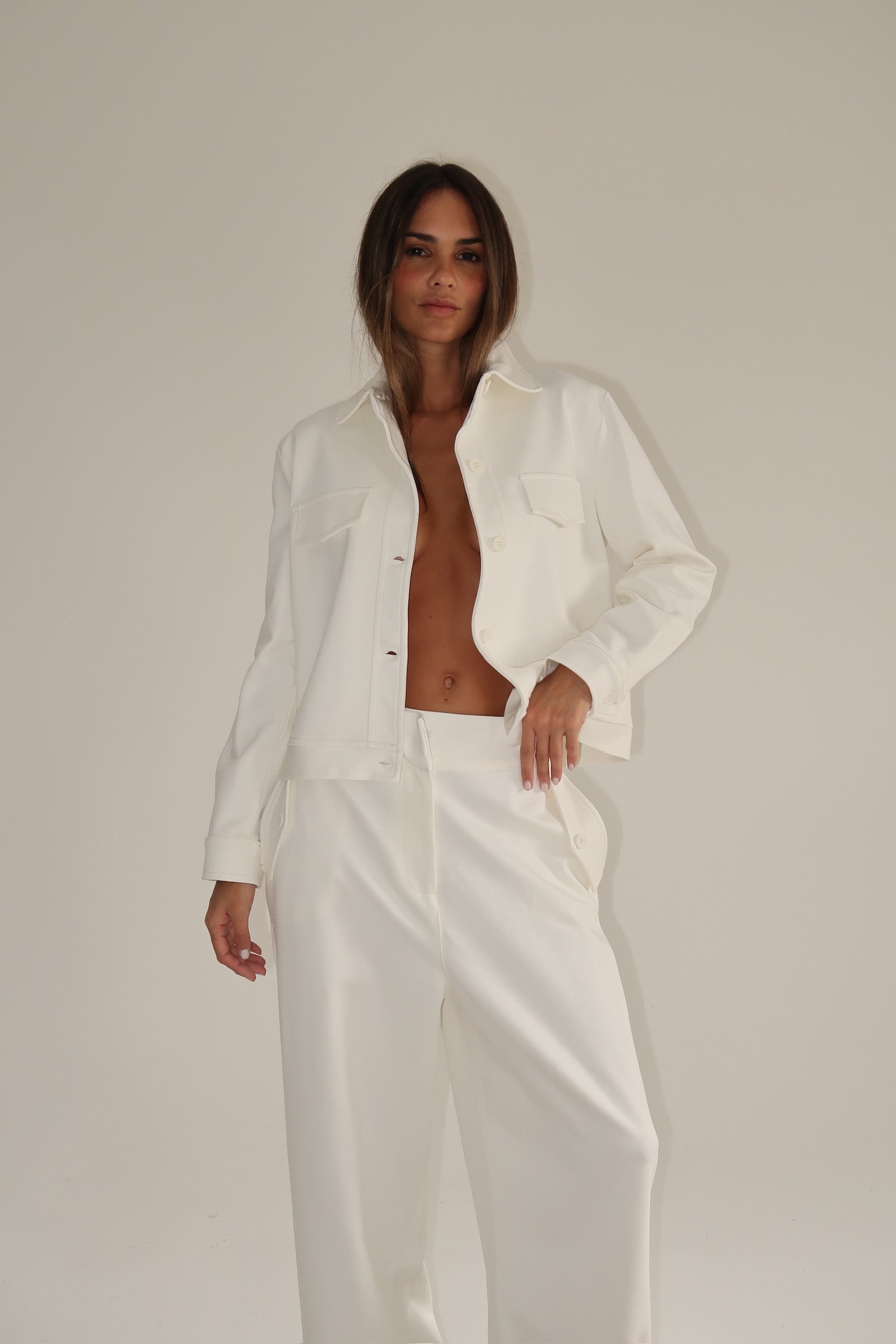 CHAQUETA LUCILE OFF WHITE