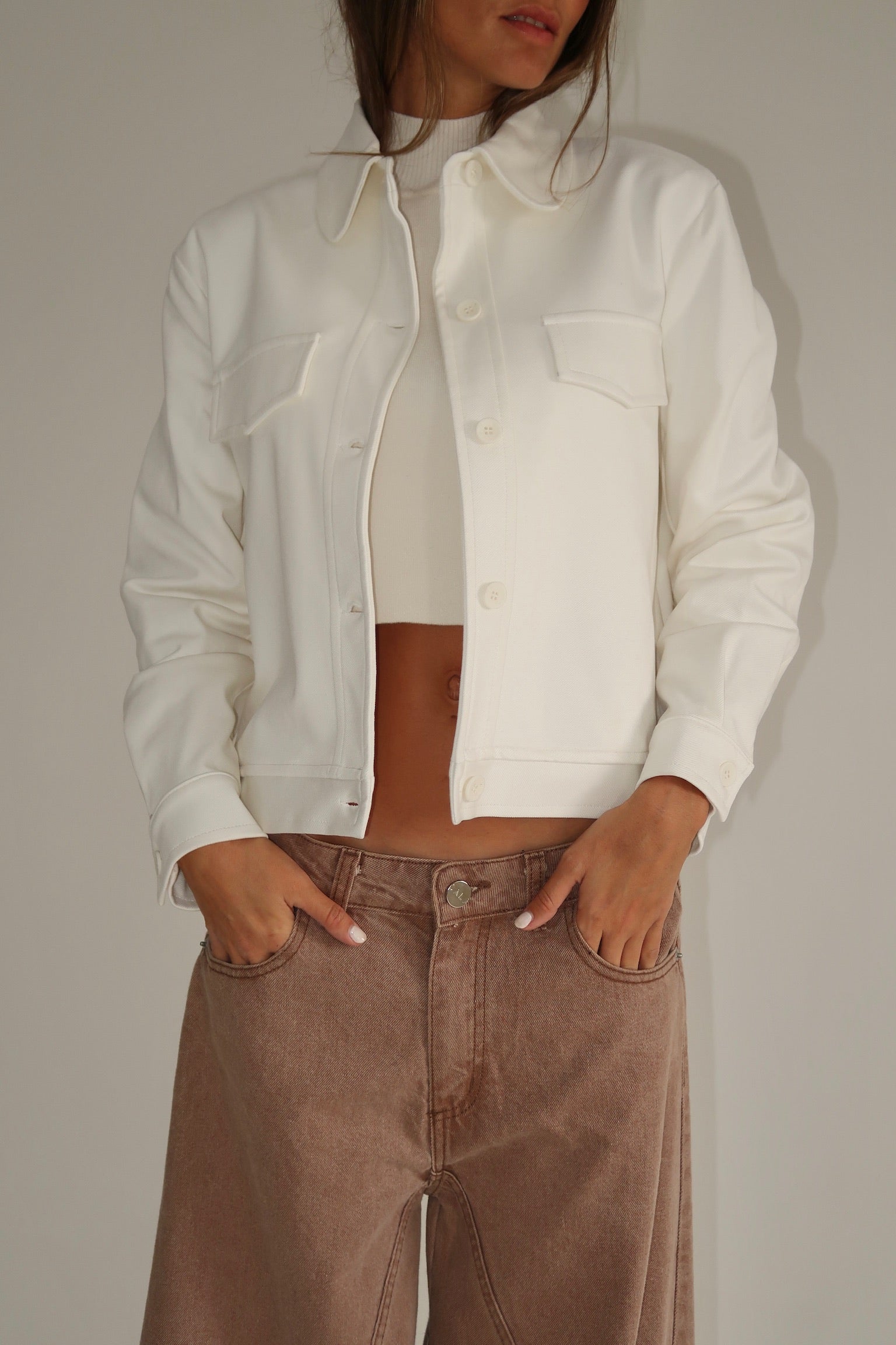 CHAQUETA LUCILE OFF WHITE