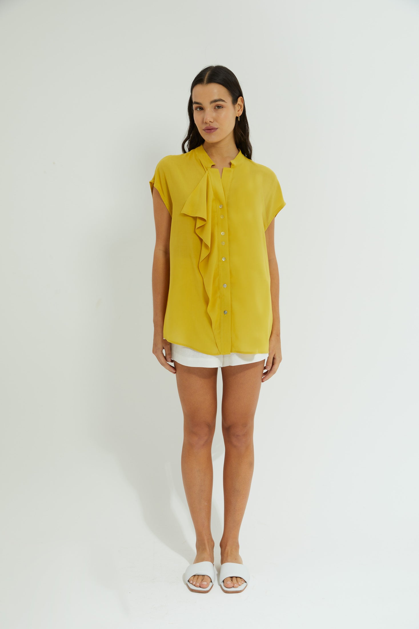 BLUSA MATISSE MOSTAZA