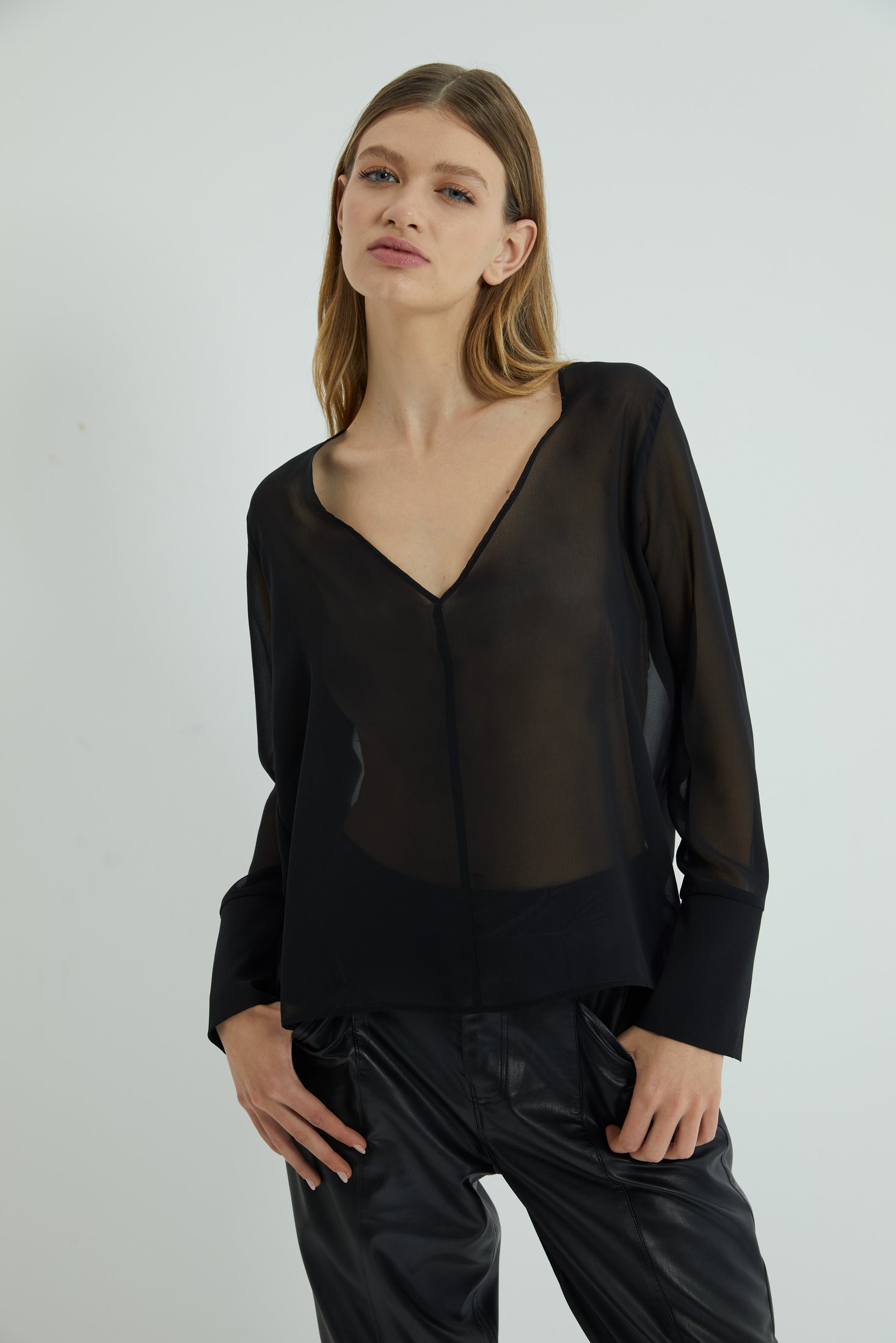 BLUSA WARHOL NEGRO