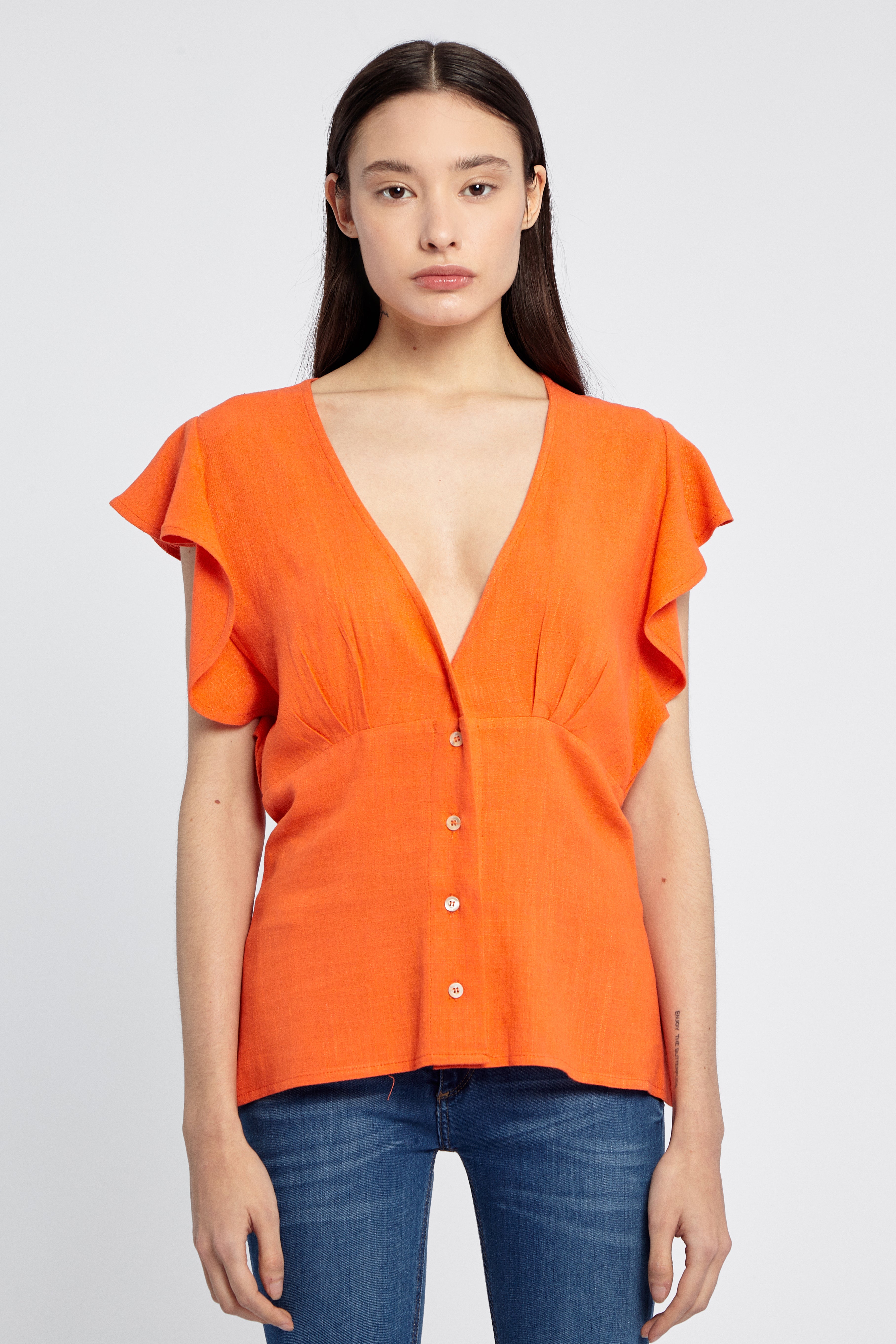 BLUSA ALICE NARANJA