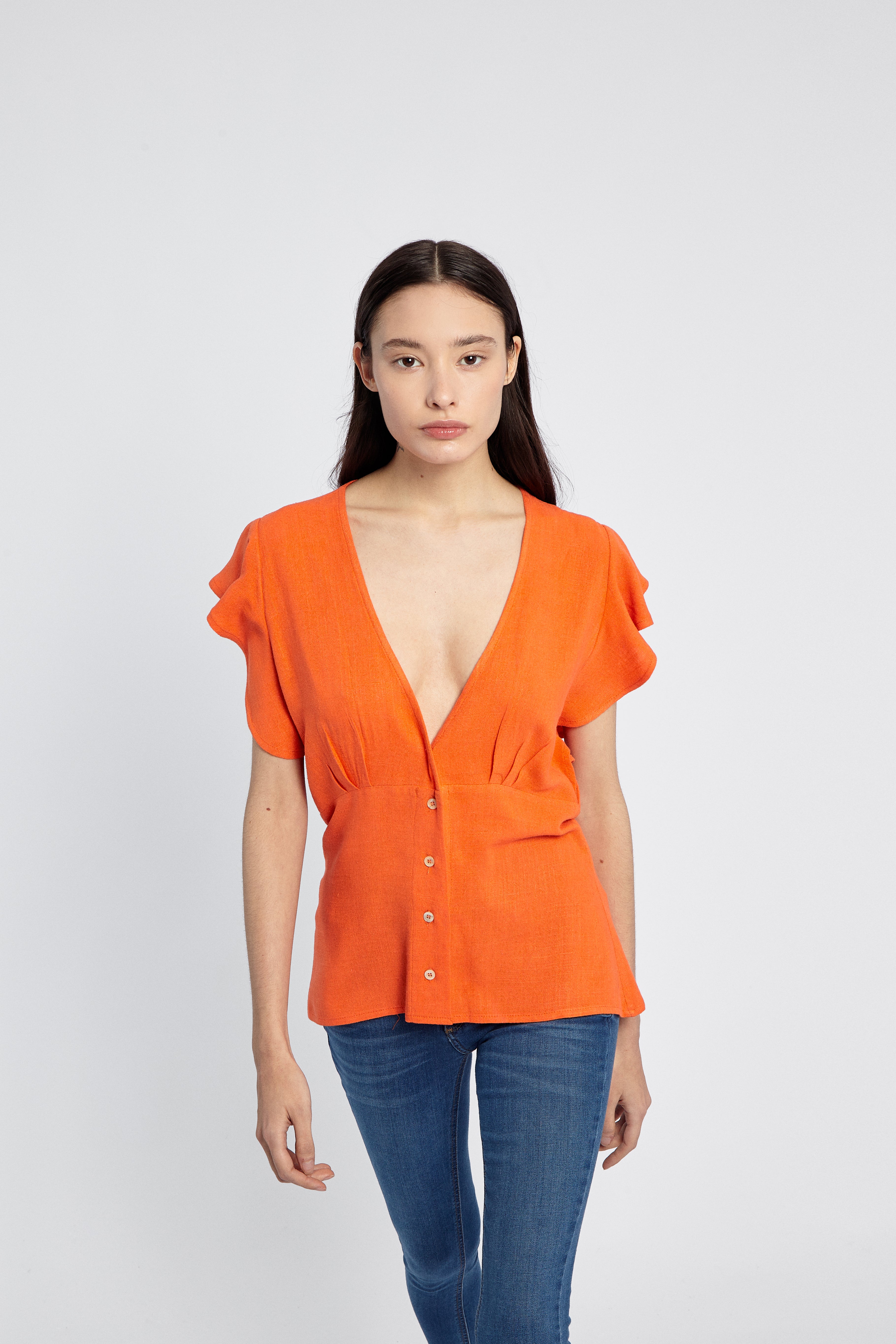 BLUSA ALICE NARANJA
