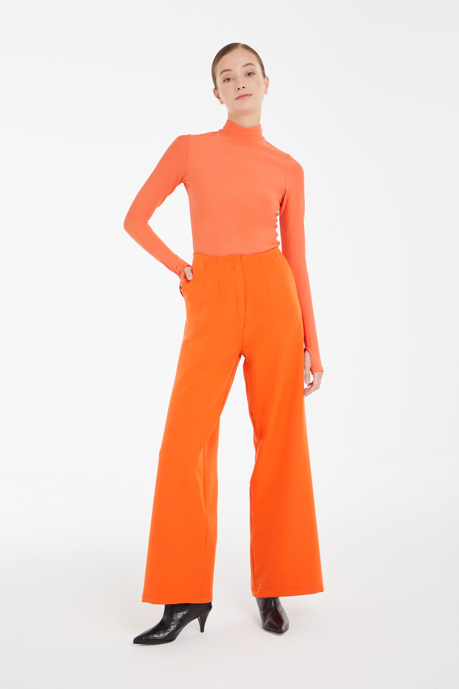 PANTALÓN ESTELLA NARANJA