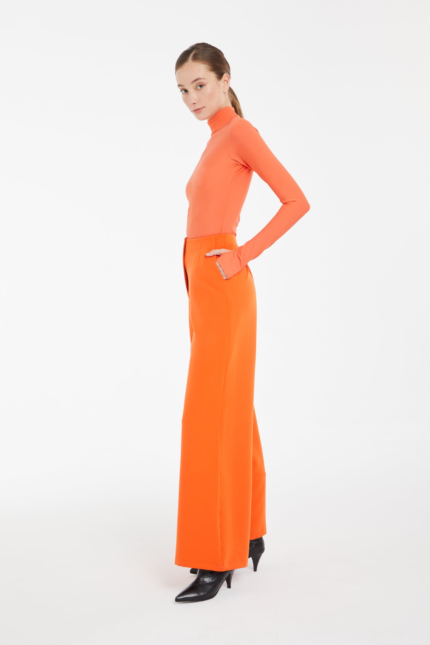 PANTALÓN ESTELLA NARANJA
