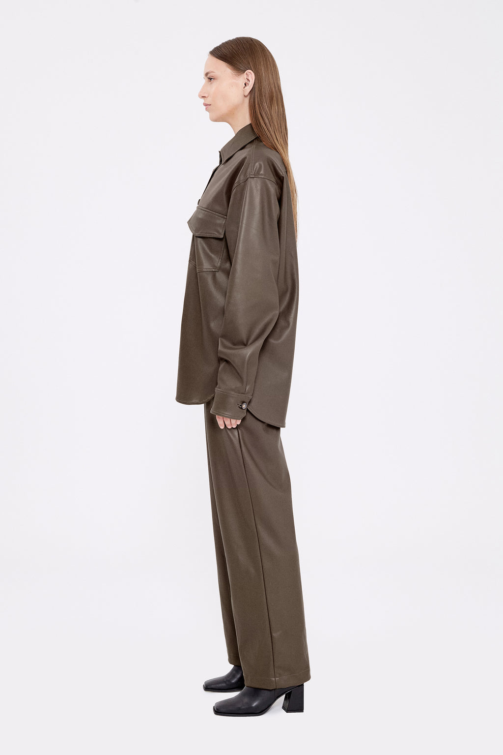 CAMISACO BLUNT MARRON