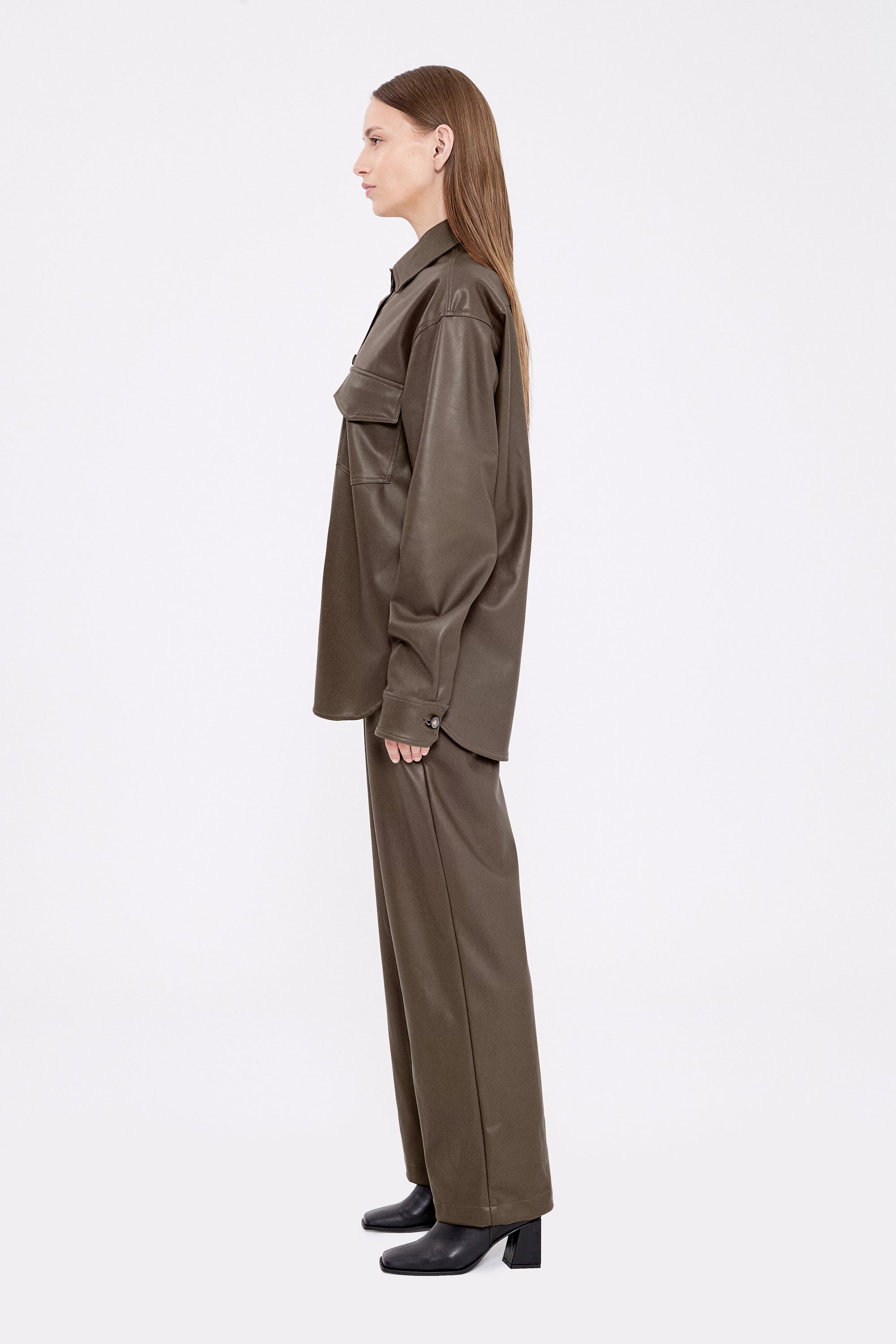 CAMISACO BLUNT MARRON
