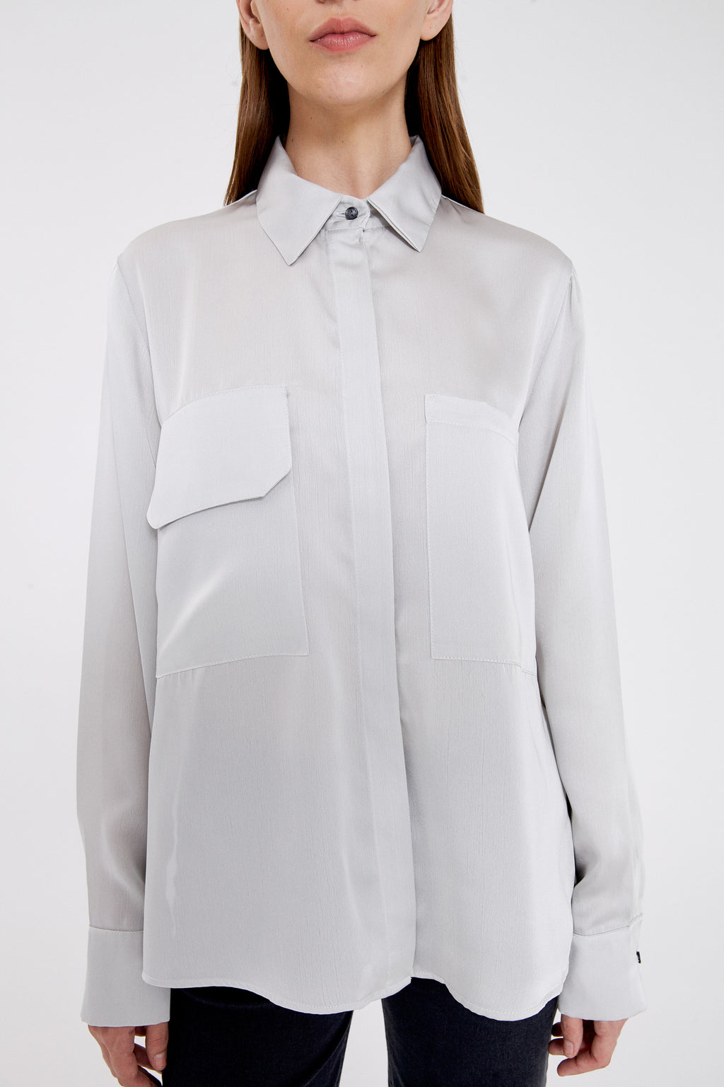 CAMISA RUSSEL GRIS