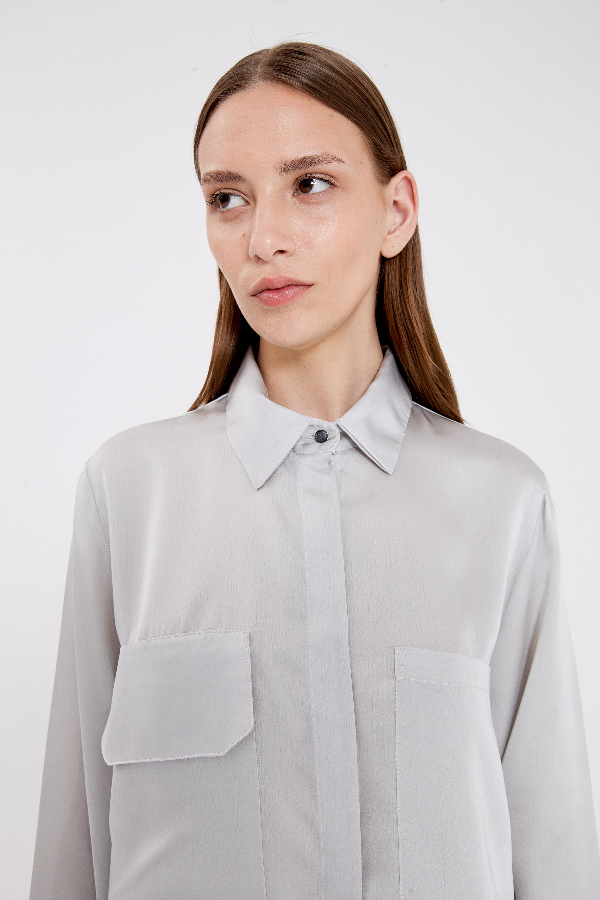 CAMISA RUSSEL GRIS