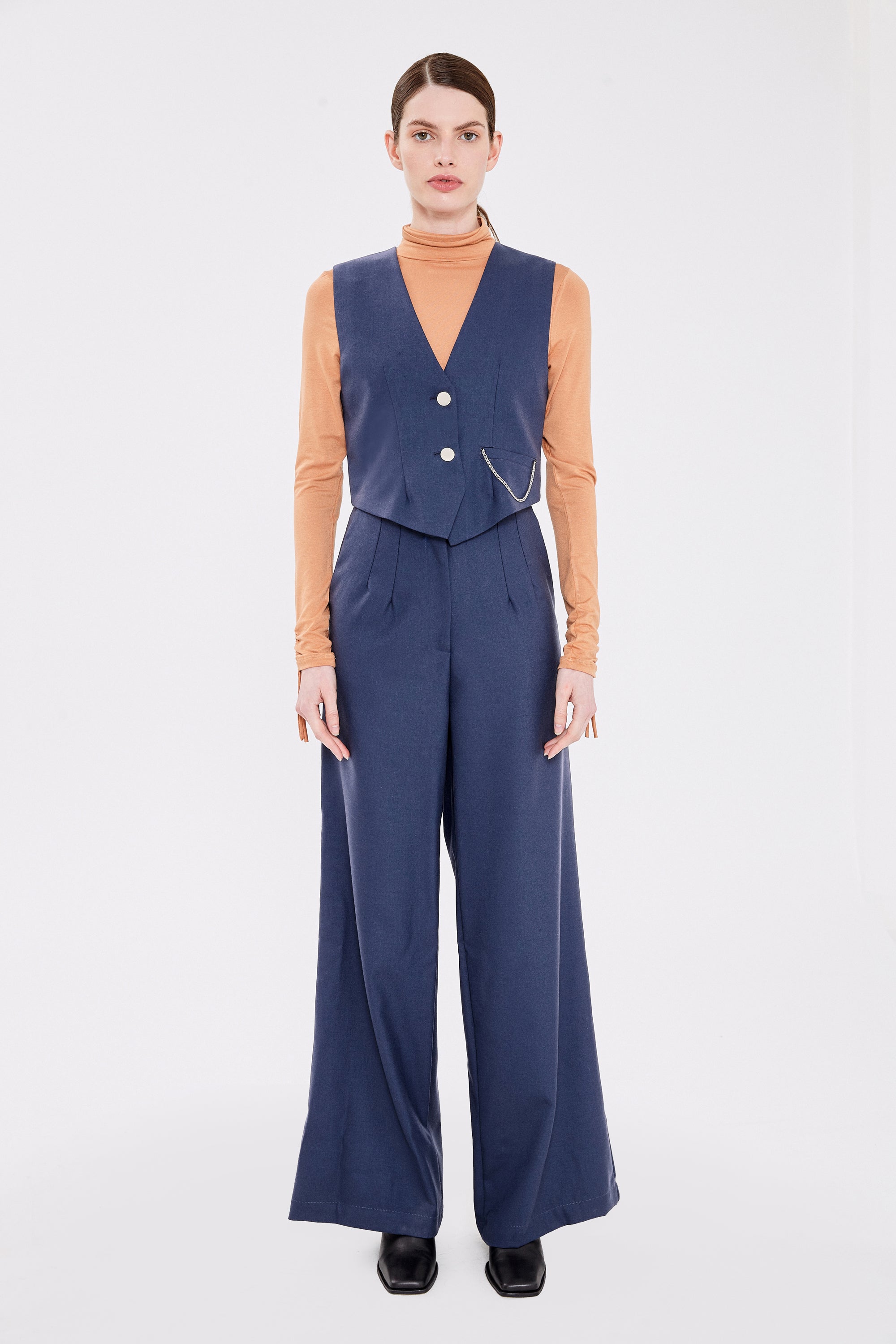 CHALECO WELCH AZUL