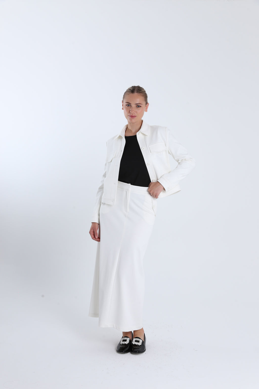 CHAQUETA LUCILE OFF WHITE