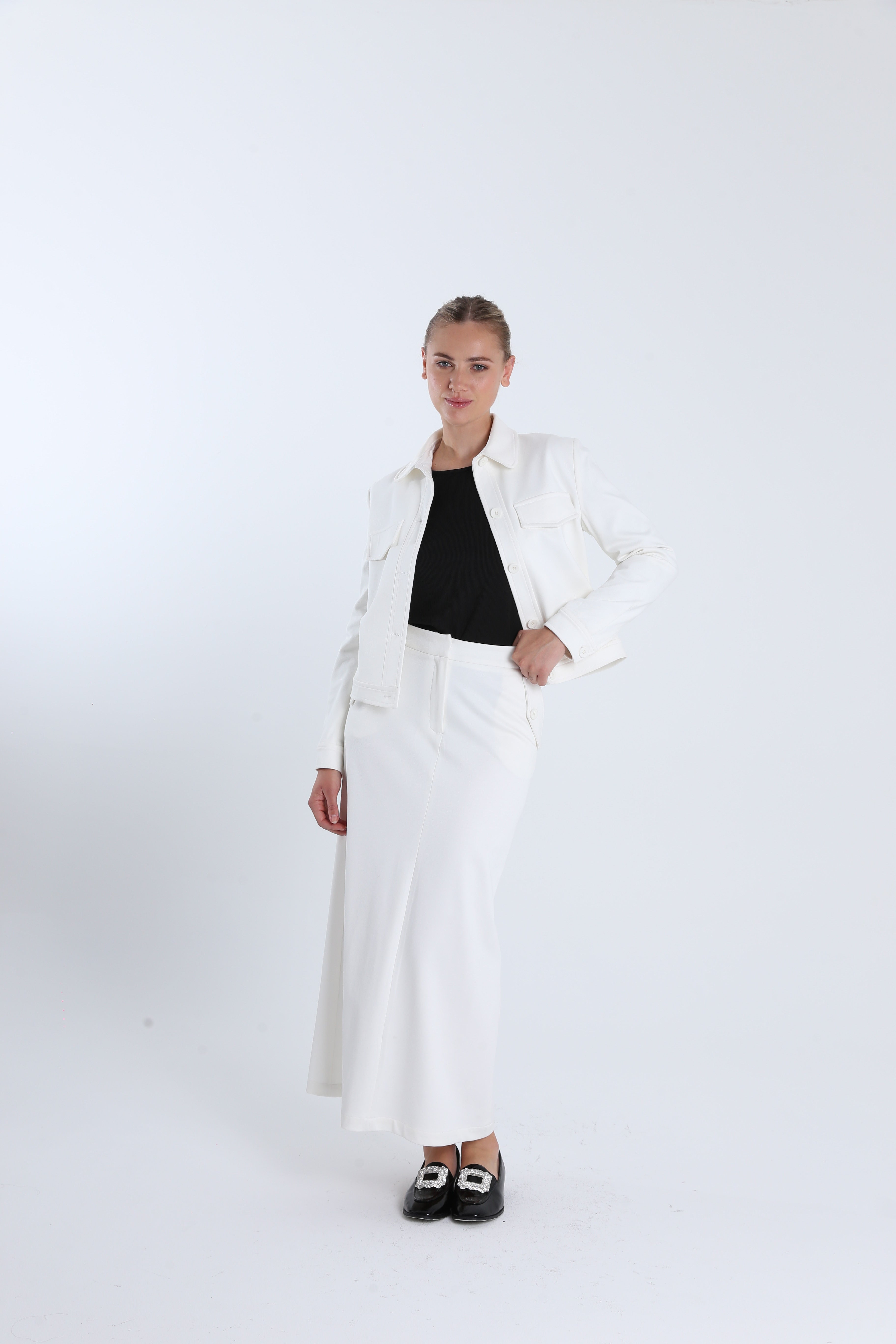 CHAQUETA LUCILE OFF WHITE