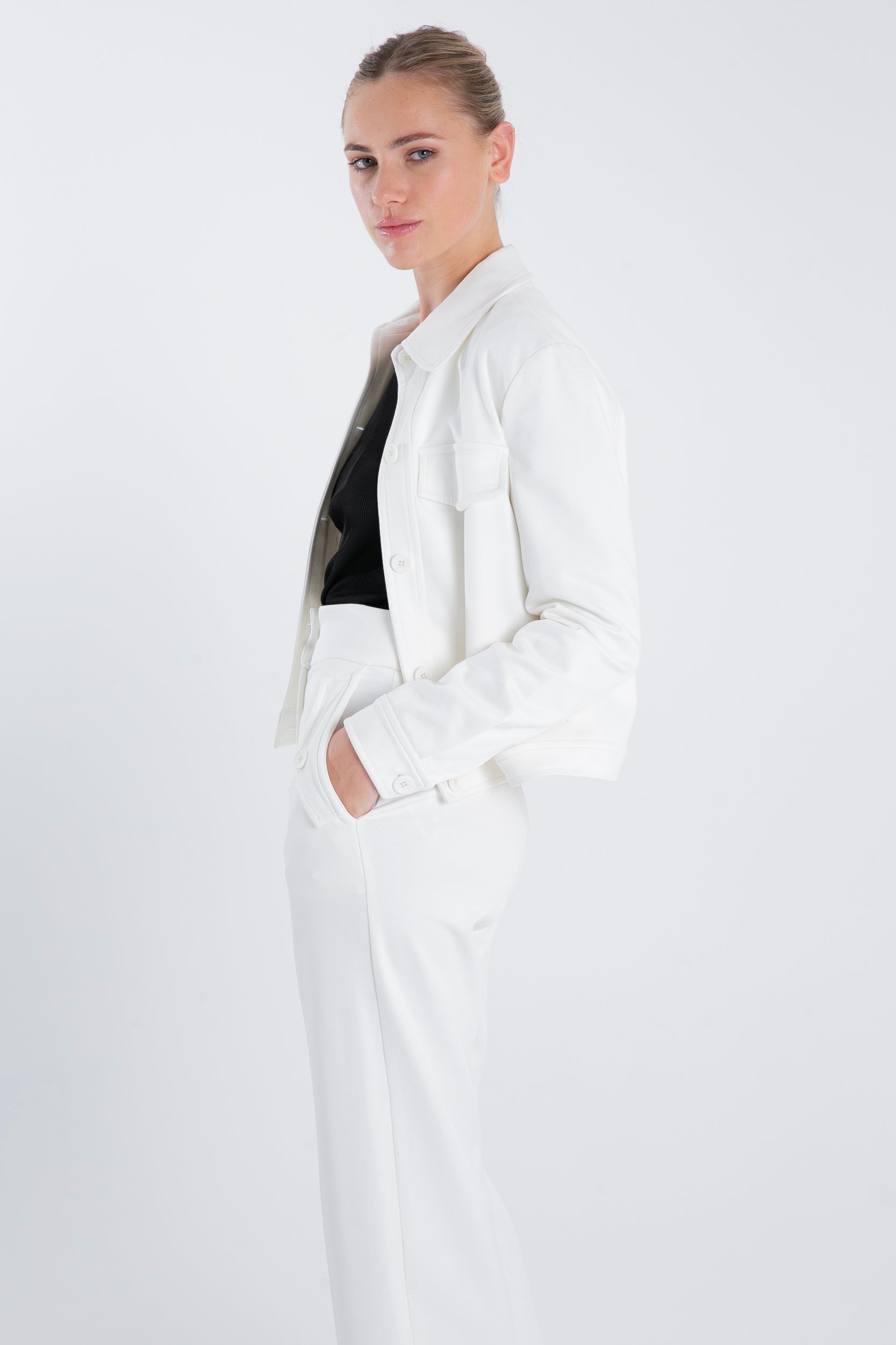 CHAQUETA LUCILE OFF WHITE