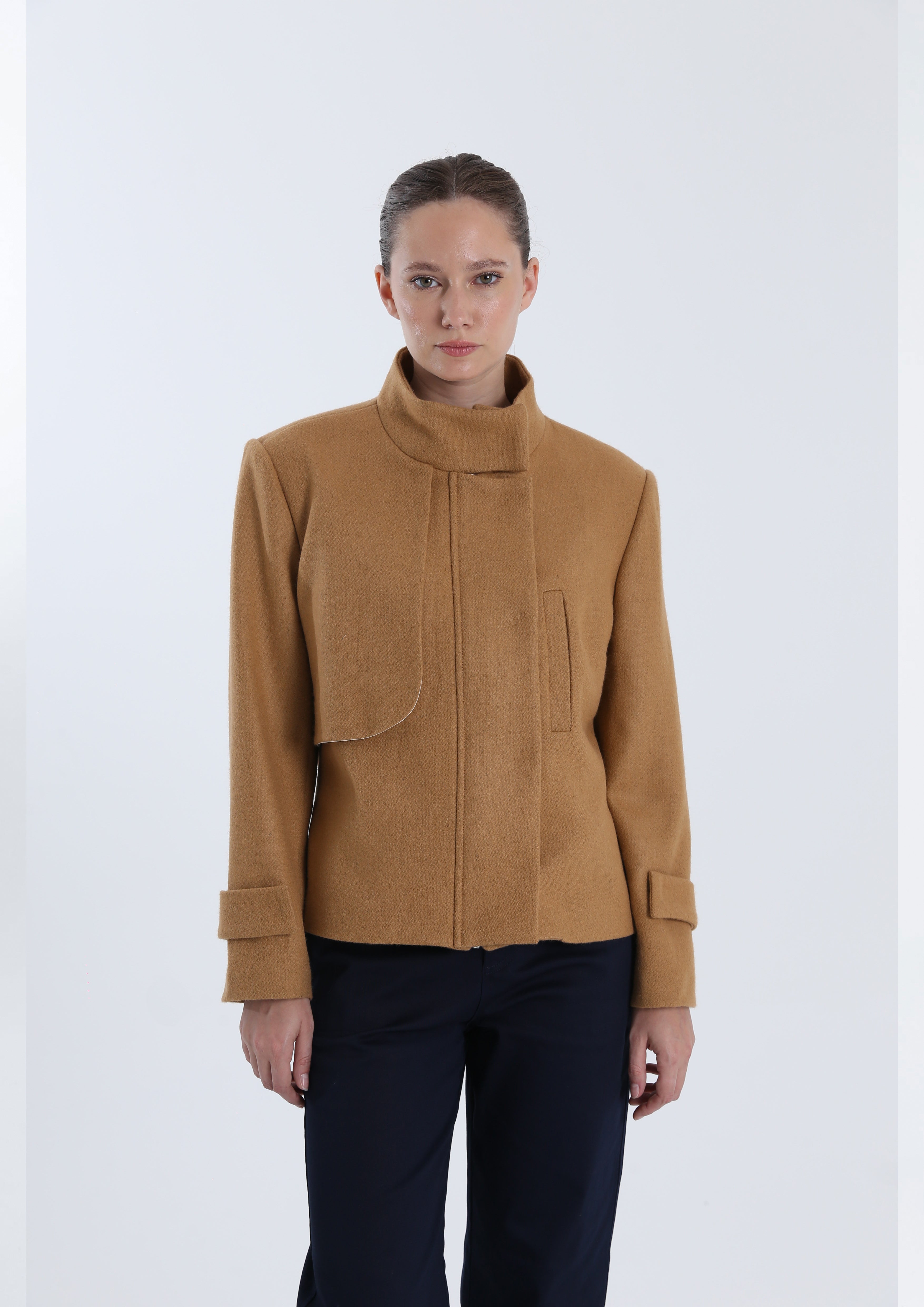 CHAQUETA MANDY CAMEL