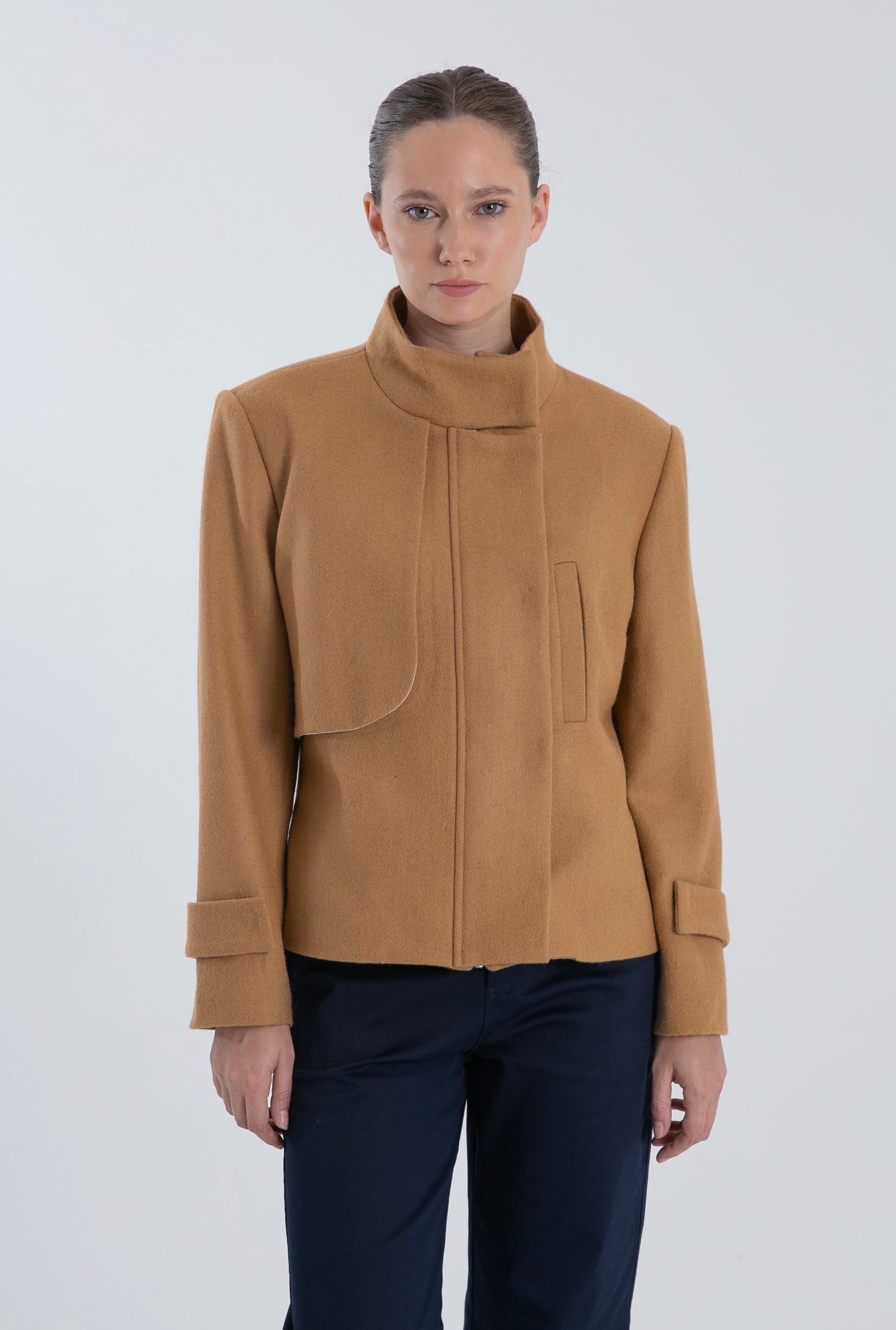 CHAQUETA MANDY CAMEL