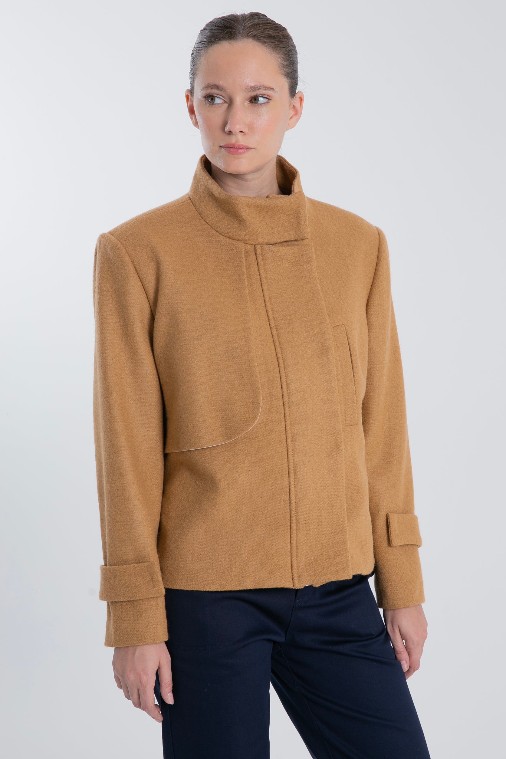 CHAQUETA MANDY CAMEL