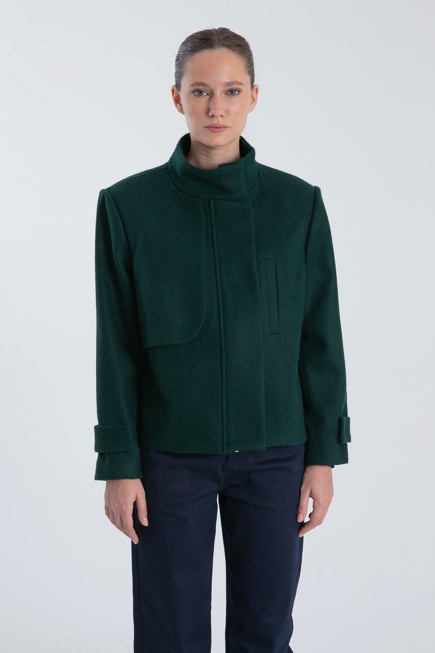 CHAQUETA MANDY VERDE
