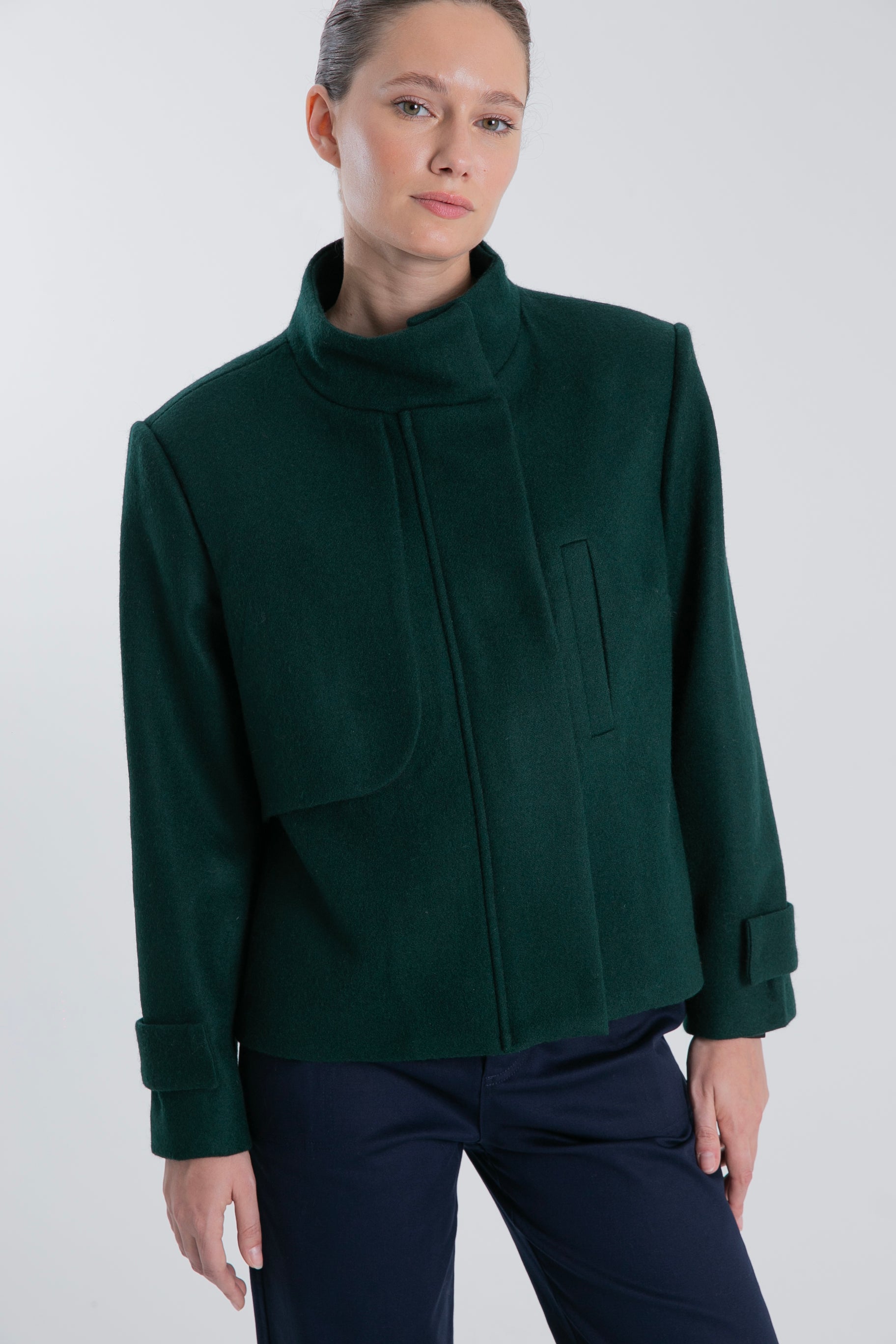 CHAQUETA MANDY VERDE