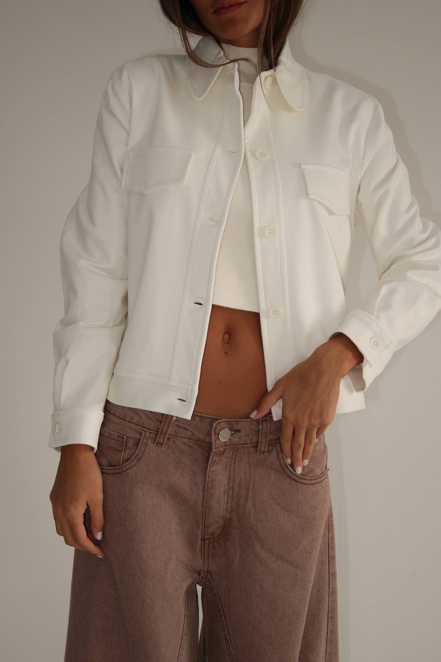 CHAQUETA LUCILE OFF WHITE
