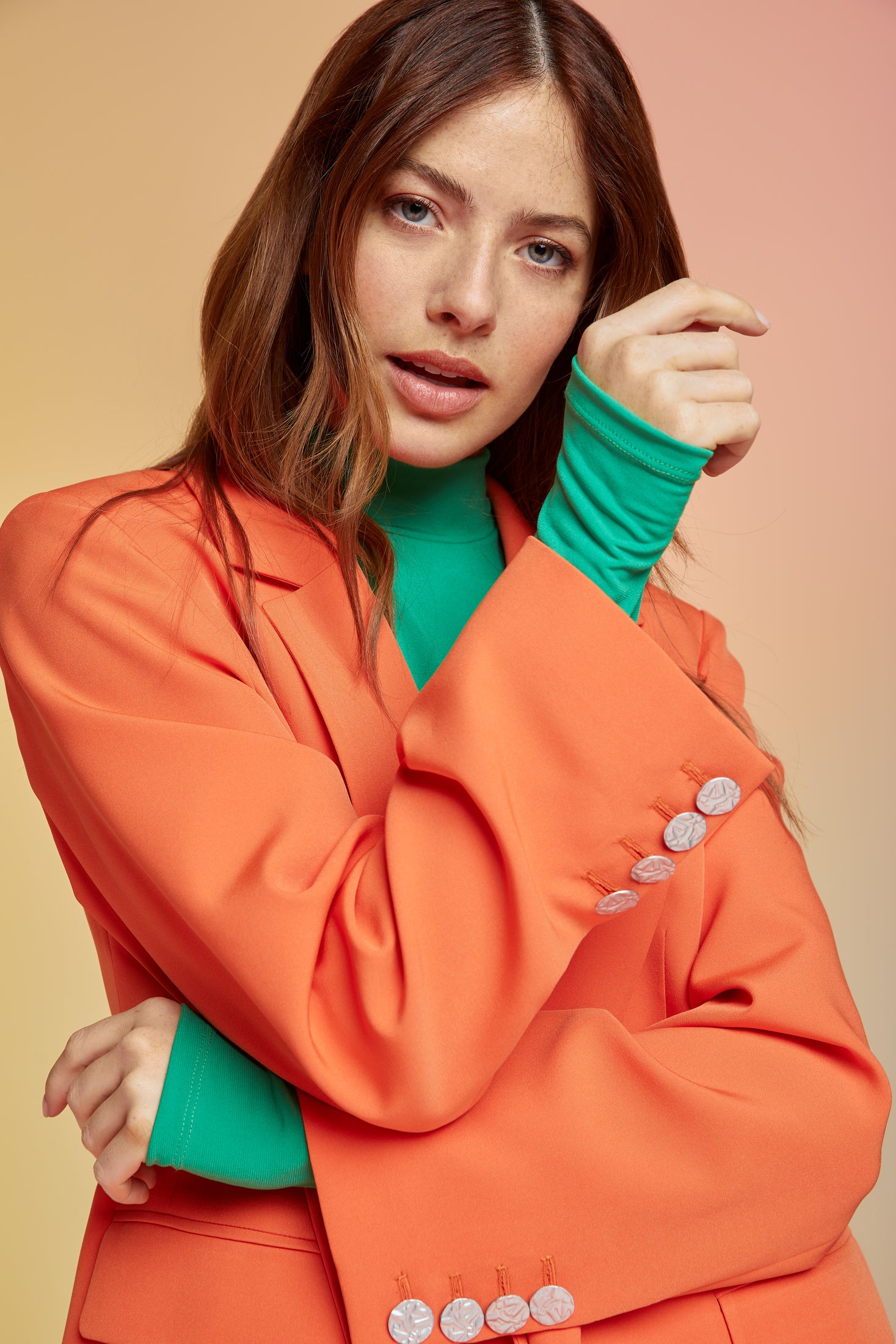 BLAZER ESTELLA NARANJA