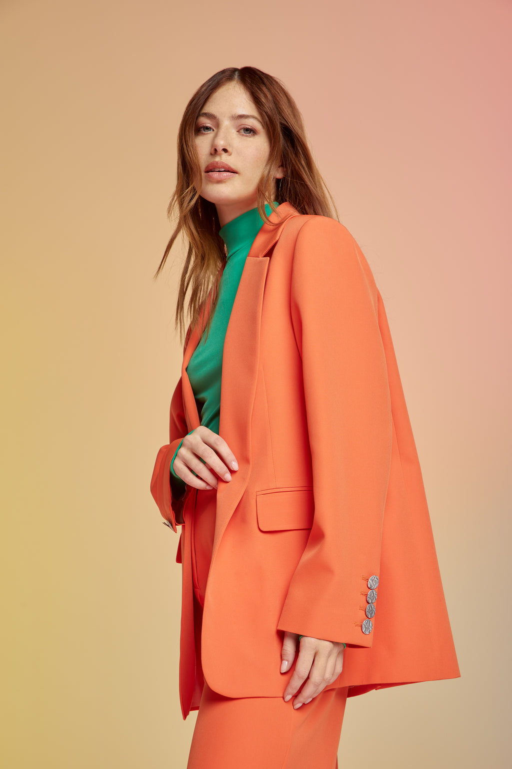 BLAZER ESTELLA NARANJA