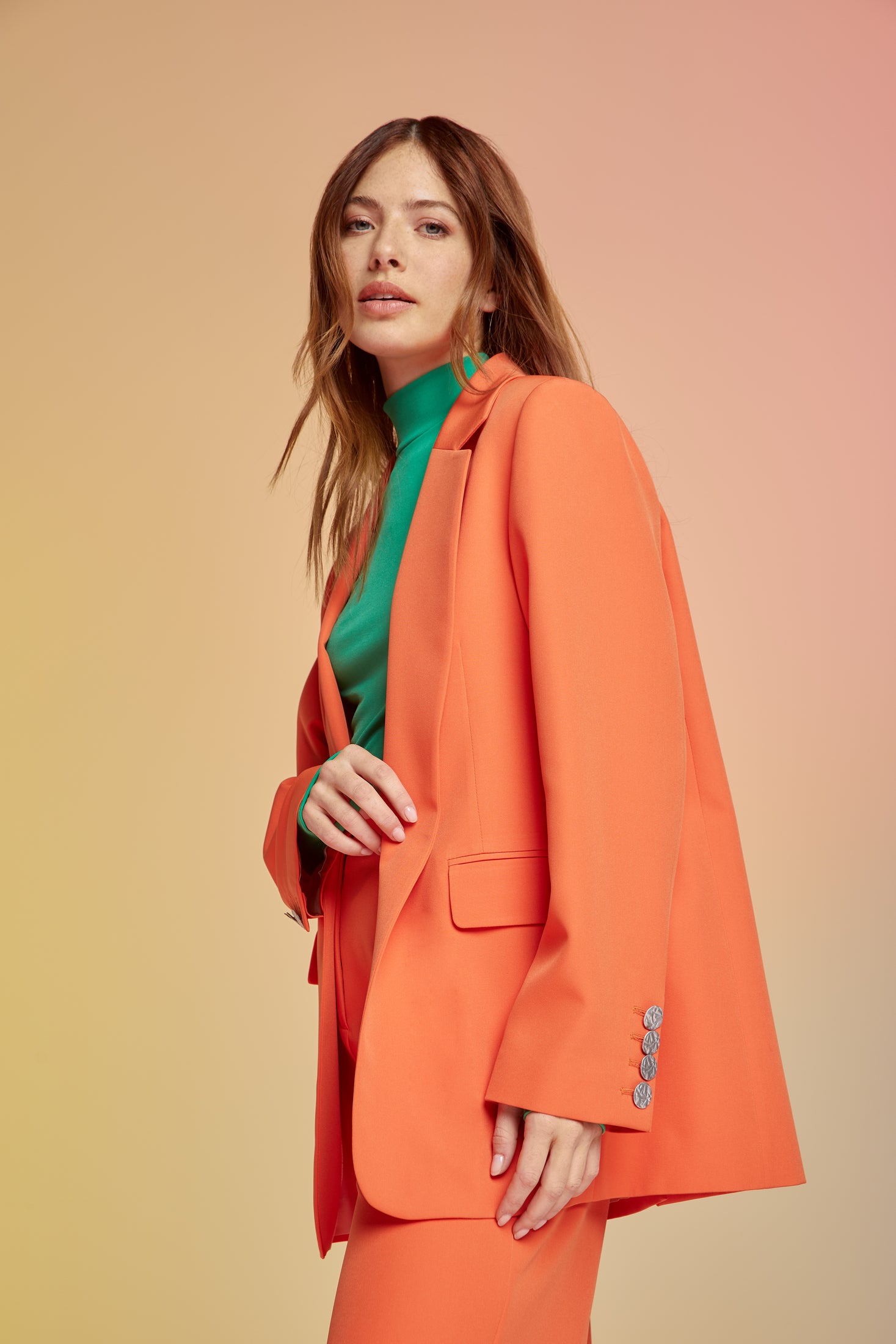 BLAZER ESTELLA NARANJA