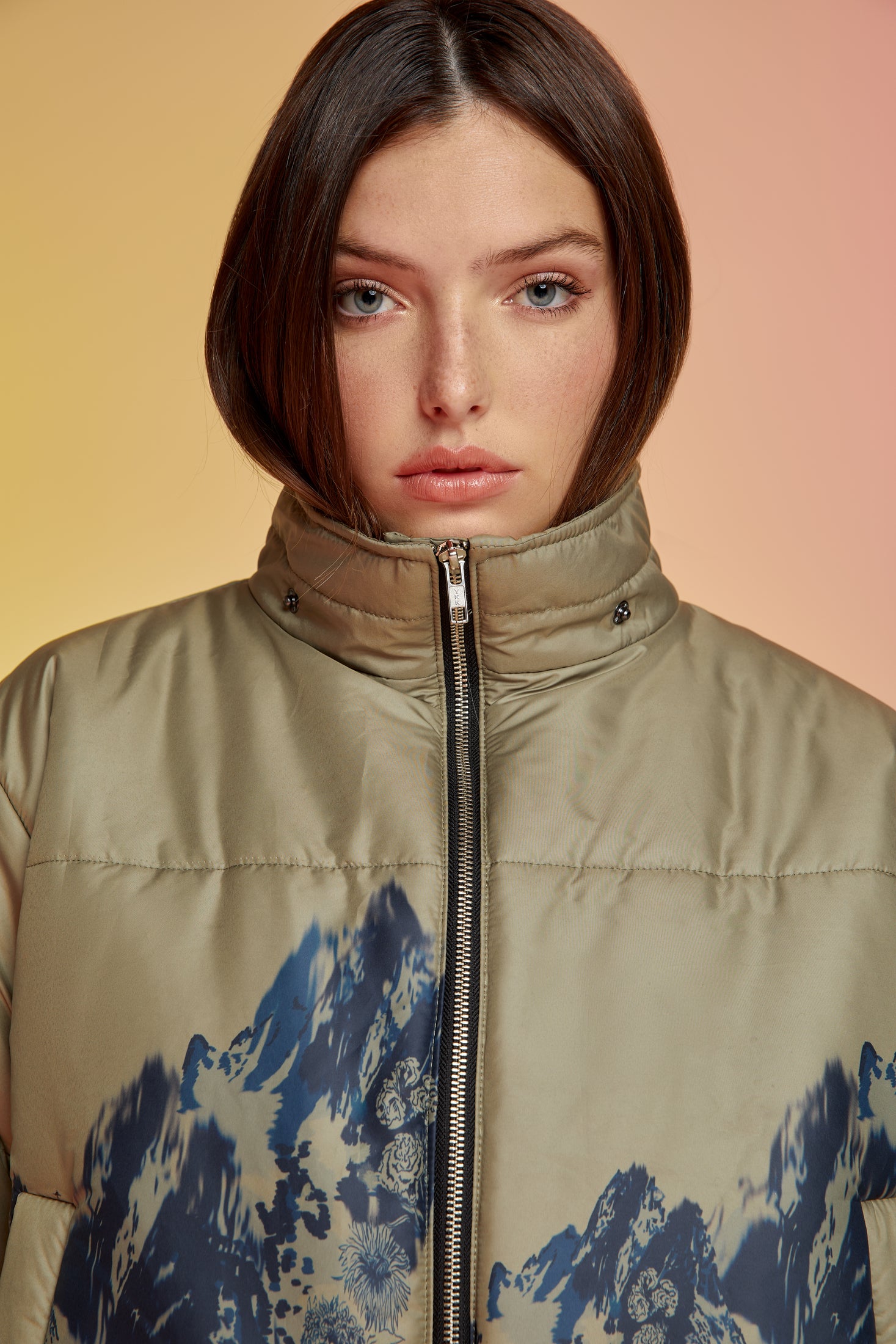 CAMPERA ROSES PRINT