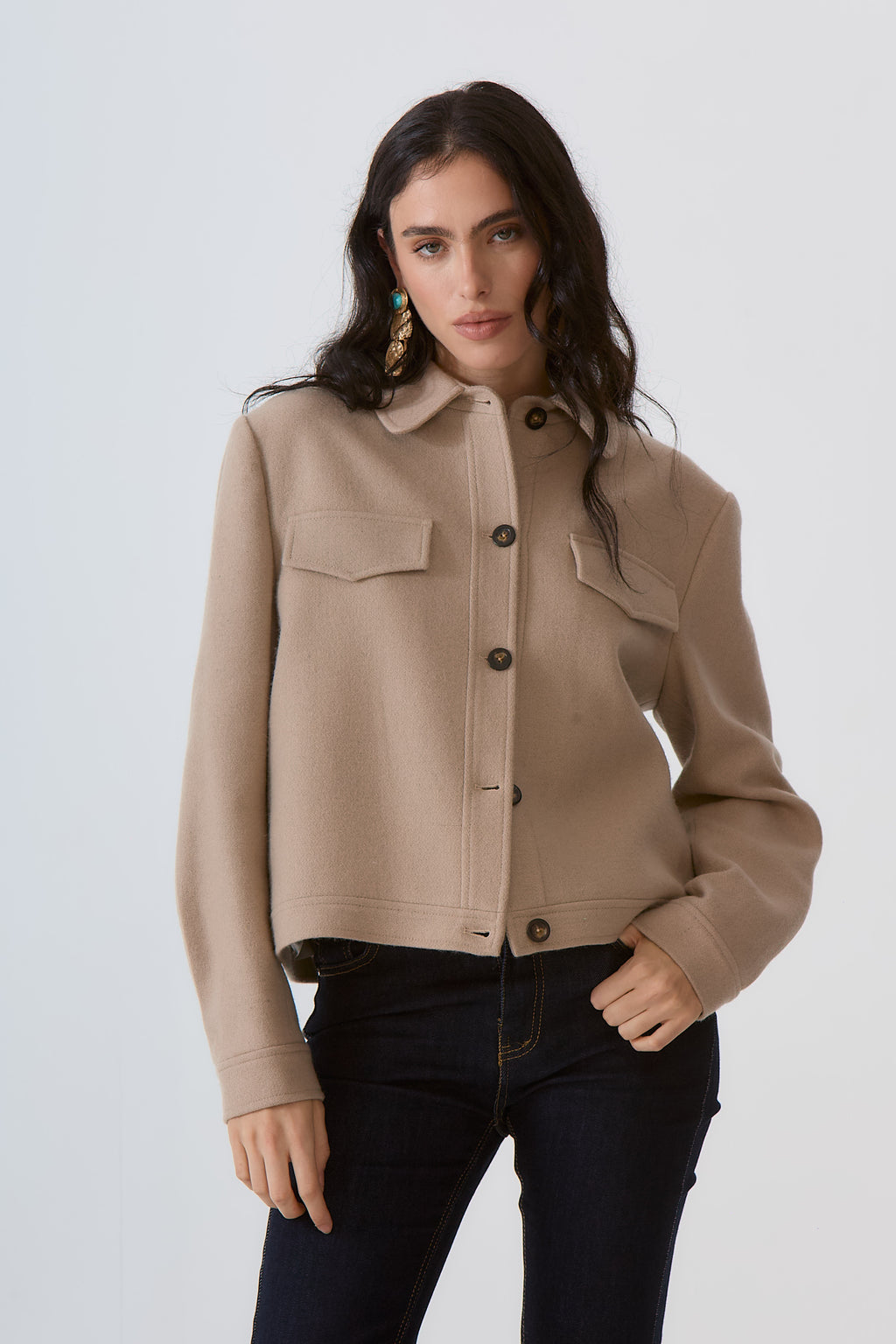 CHAQUETA LUCILE CAMEL