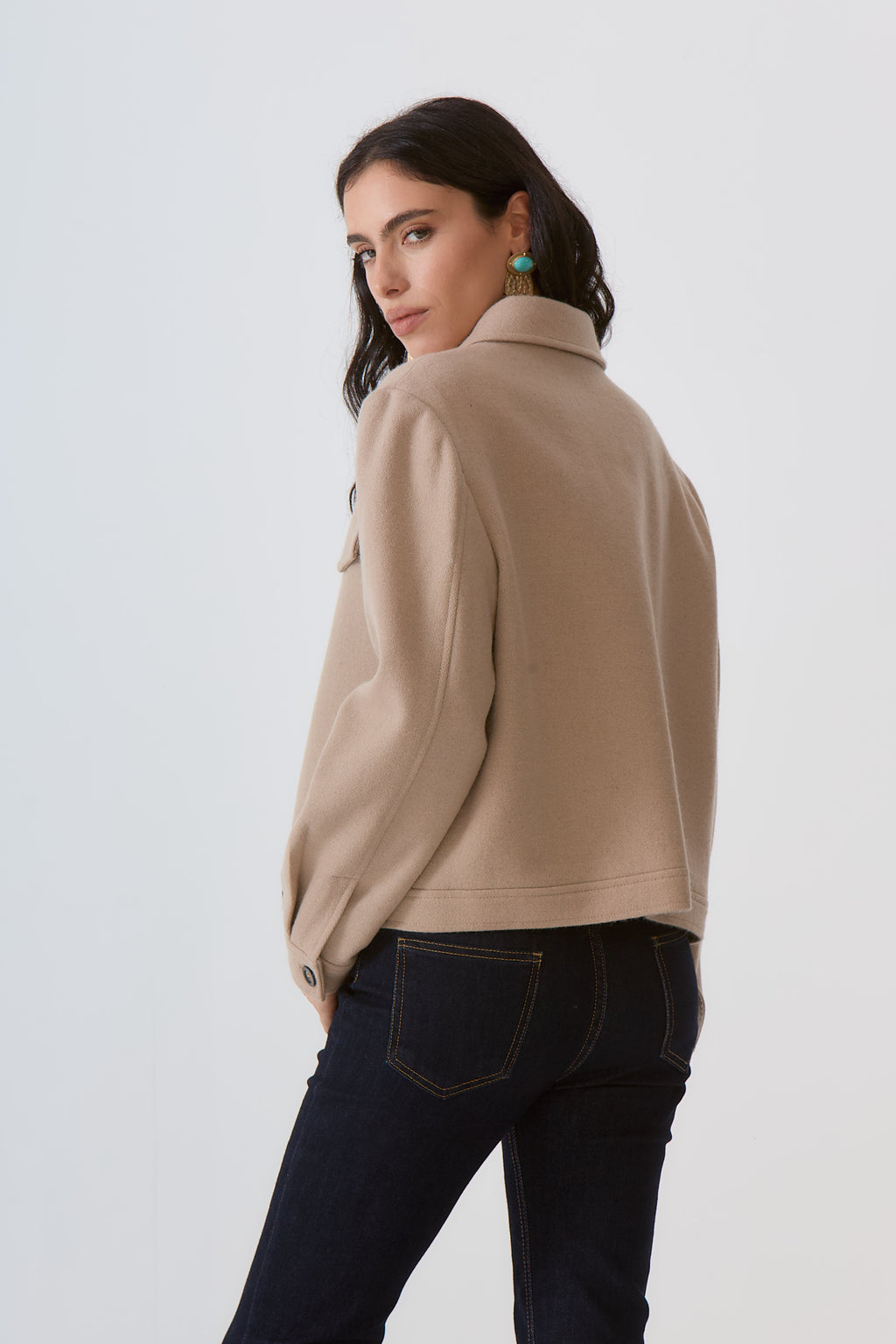 CHAQUETA LUCILE CAMEL